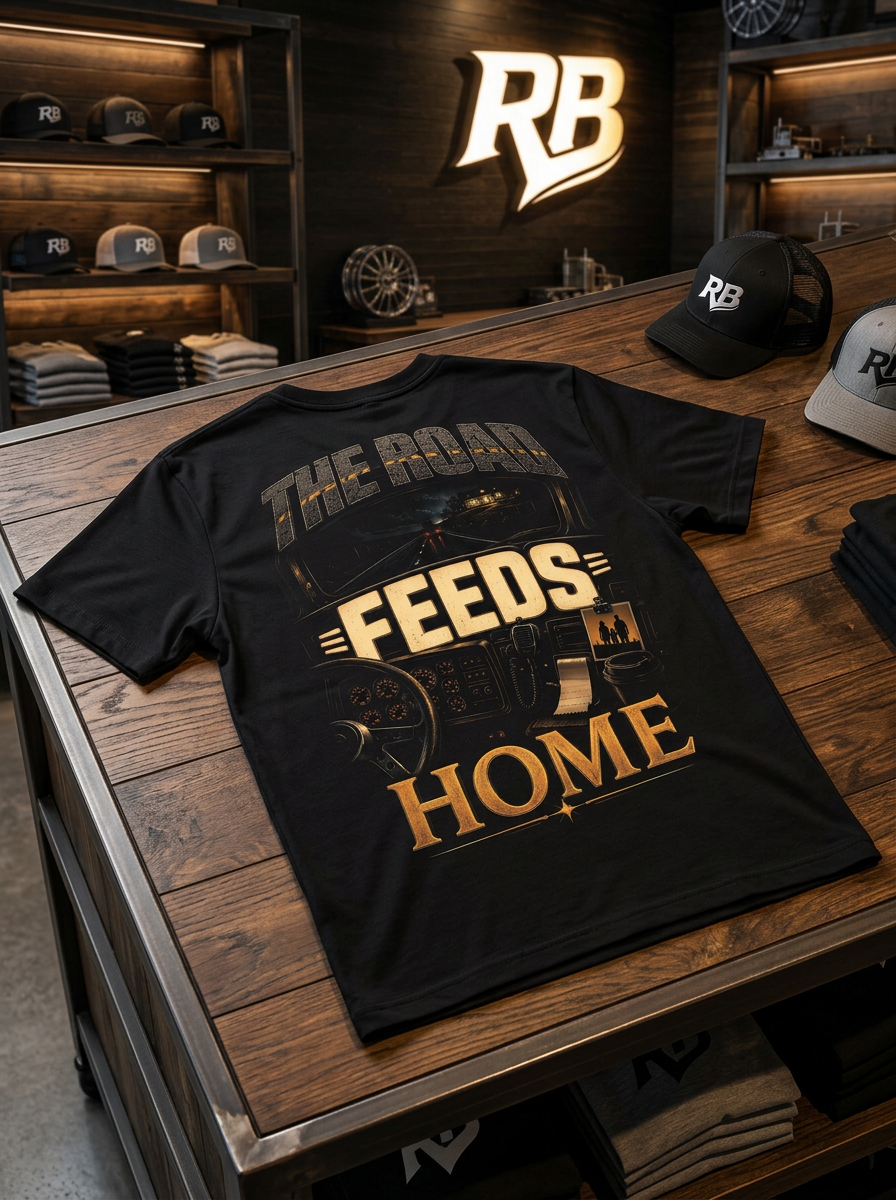 The Road Feeds Home - Tee Front Back