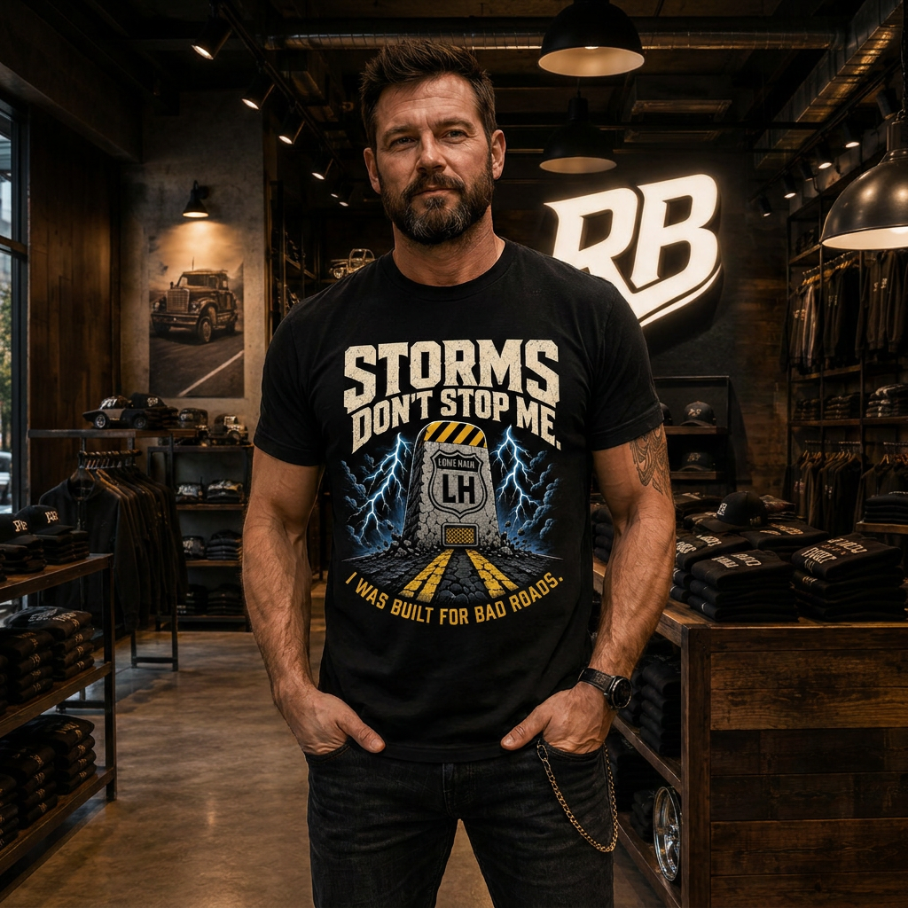 Storms Don’t Stop Me – Tee Front