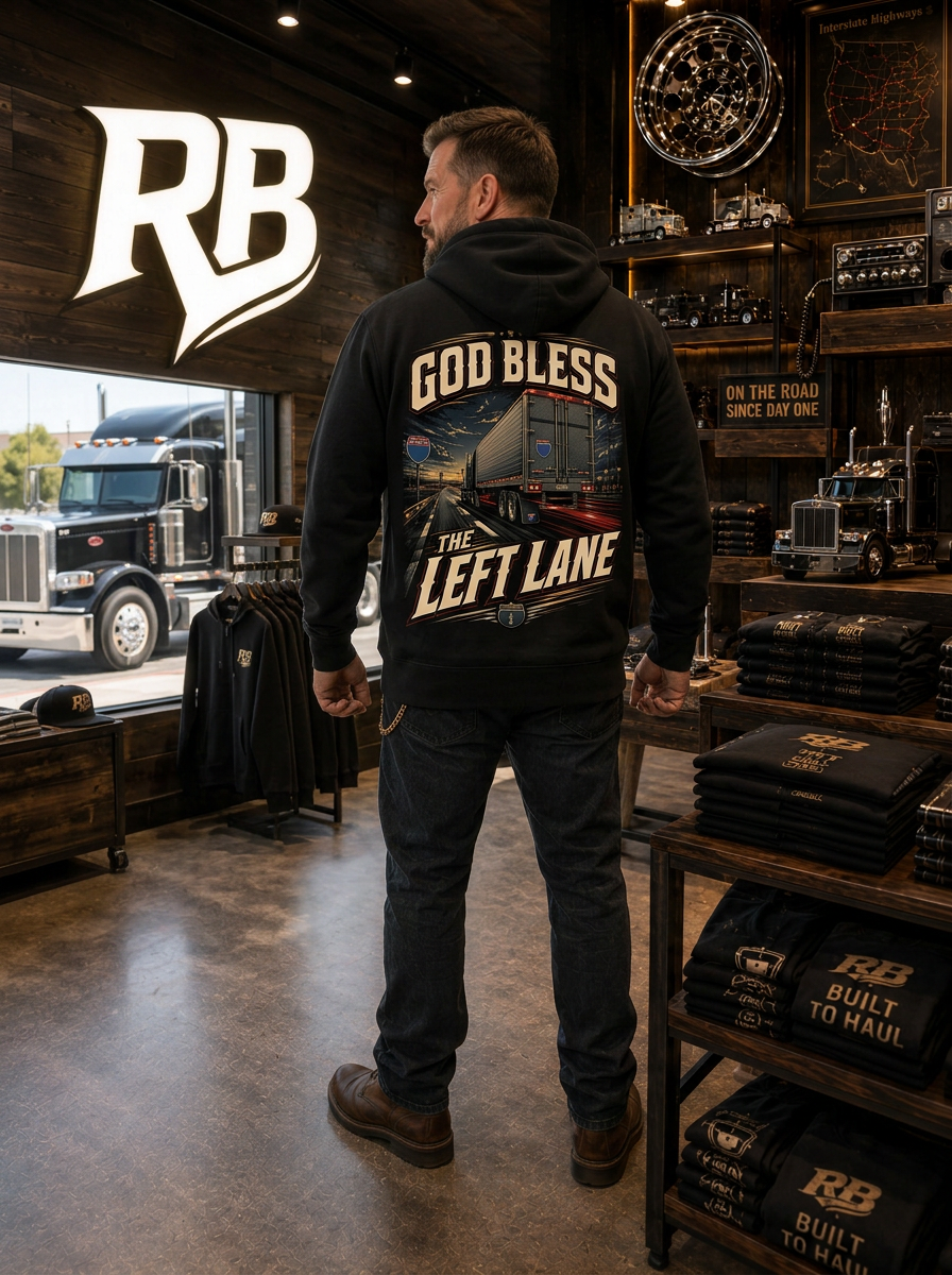 God Bless The Left Lane - Hoodie