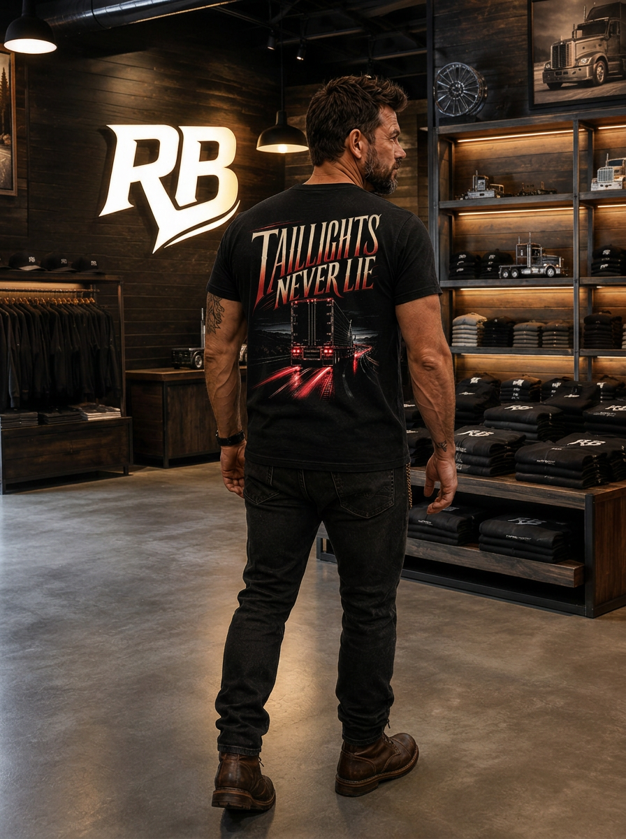 Taillights Never Lie - Tee Front Back