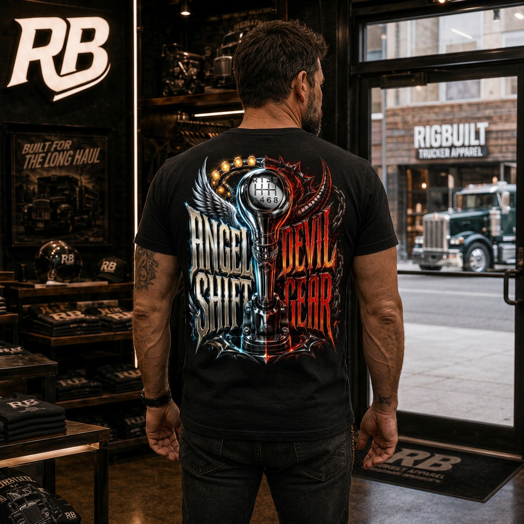 Angel Shift Hell Gear - Tee Front Back