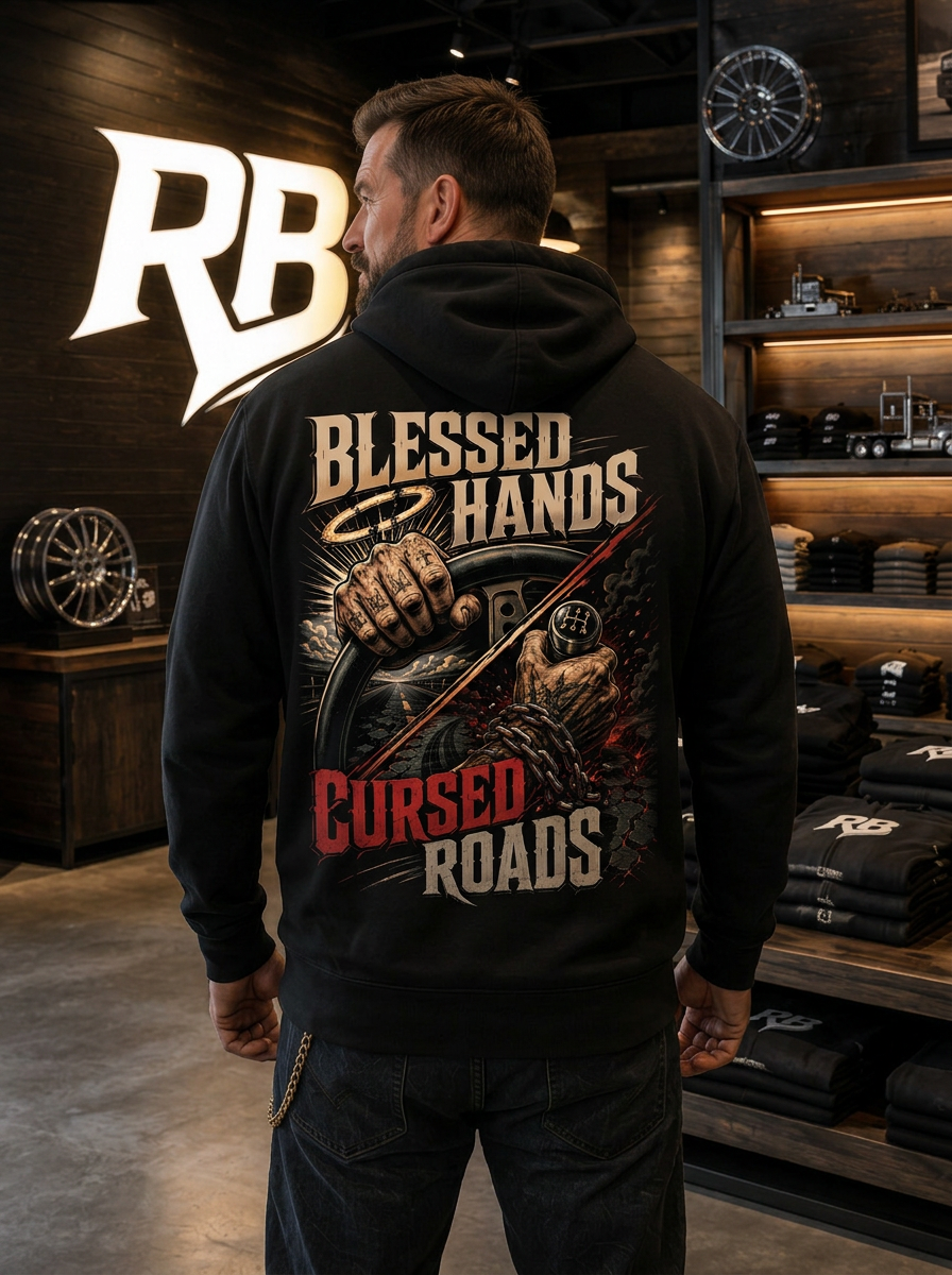 Blessed Hands. Cursed Roads - Hoodie