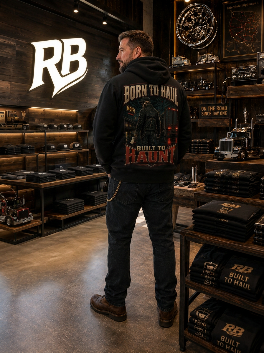 Born To Haul. Built To Haunt - Hoodie