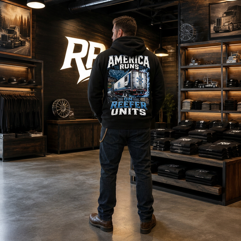 America Runs On Reefer Units - Hoodie