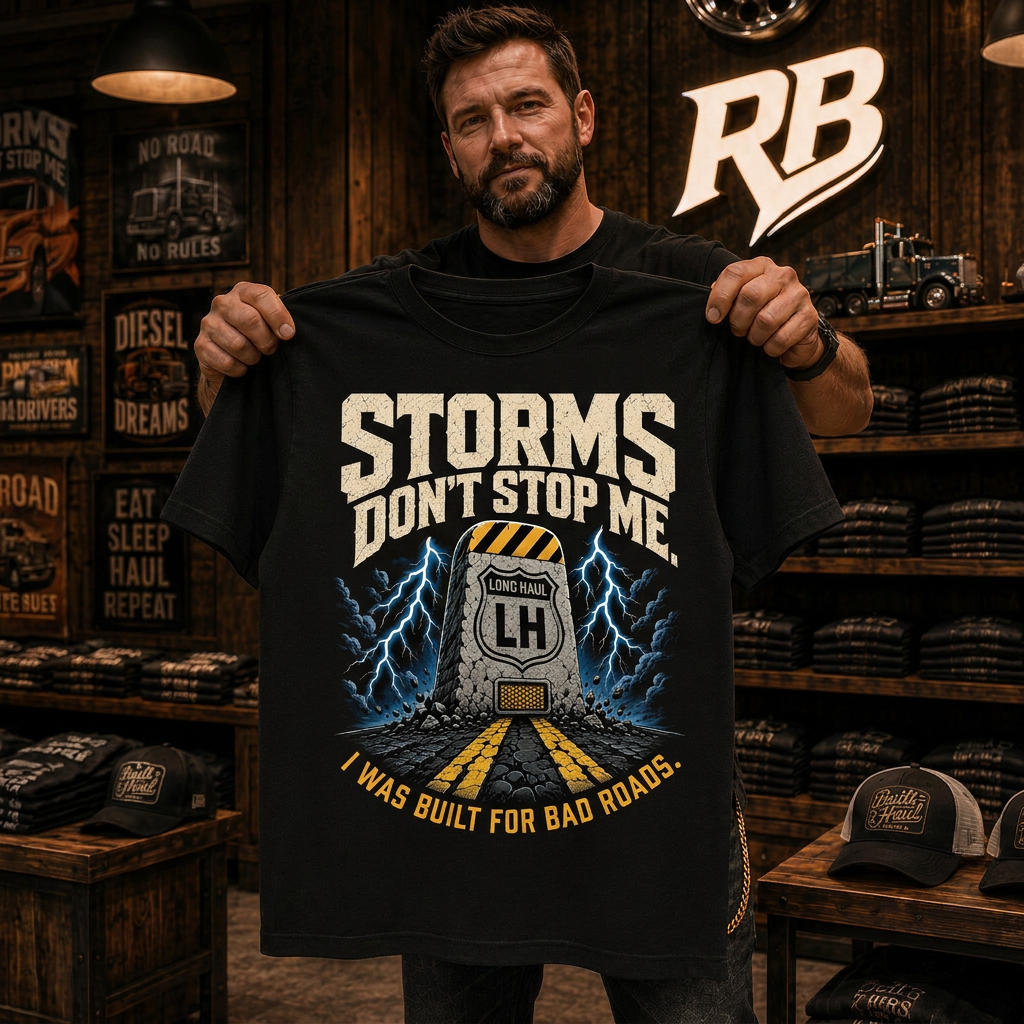 Storms Don’t Stop Me – Tee Front