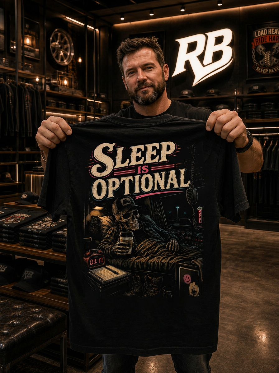 Sleep Is Optional - Tee Front Back