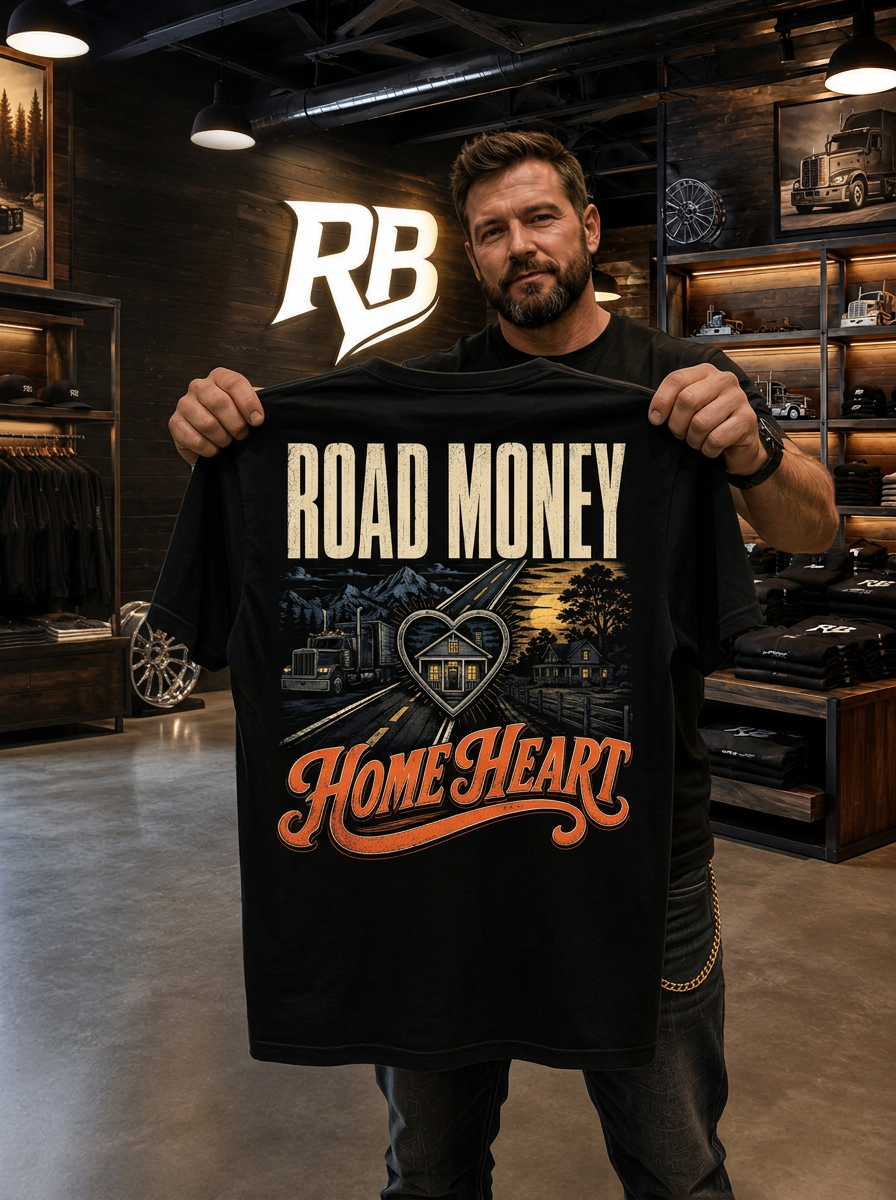 Road Money Home Heart - Tee Back
