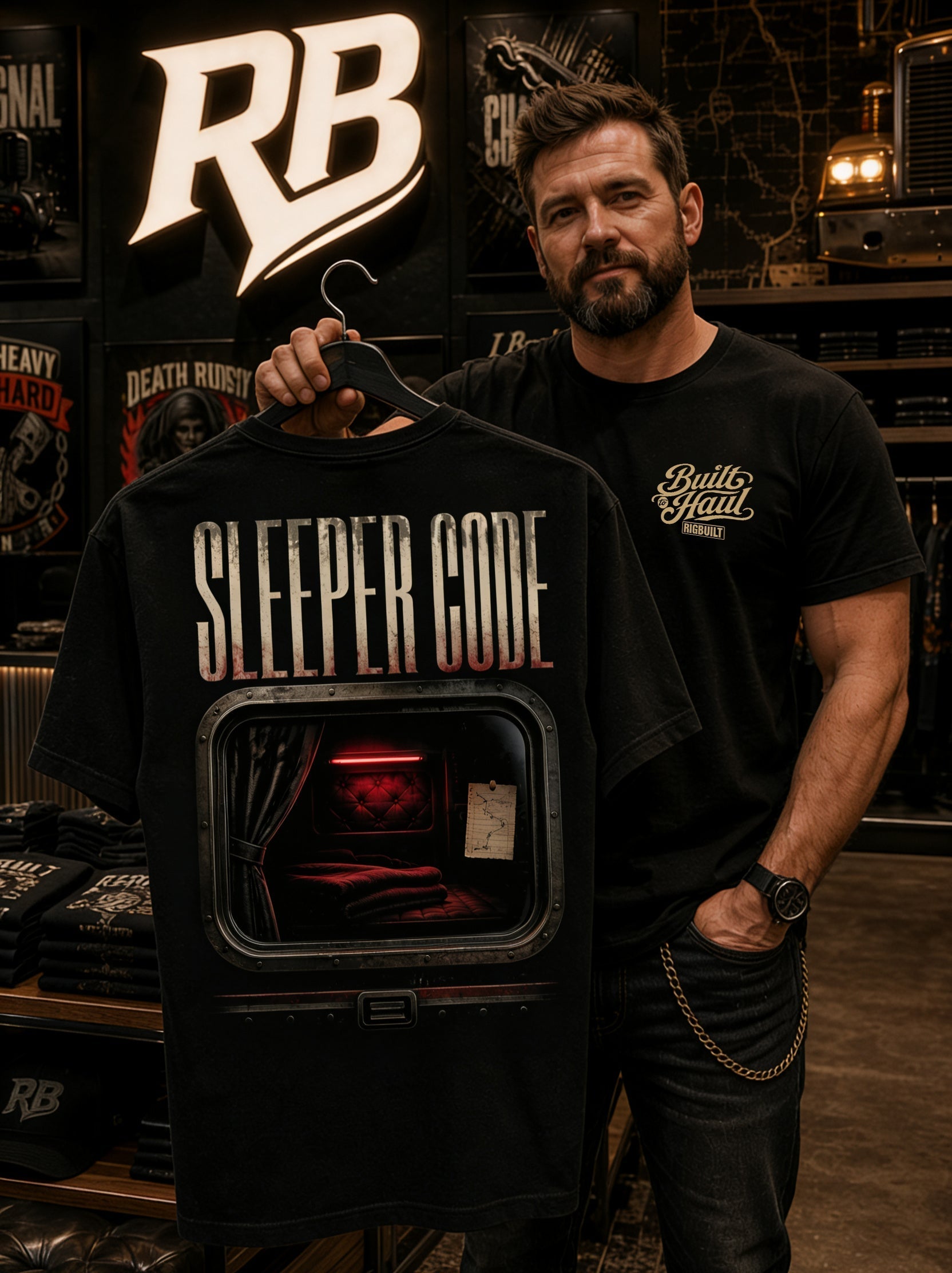 Sleeper Code - Tee Front Back