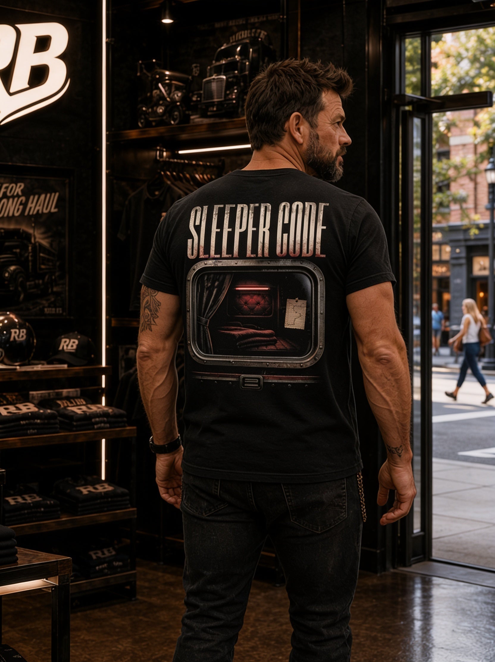 Sleeper Code - Tee Front Back