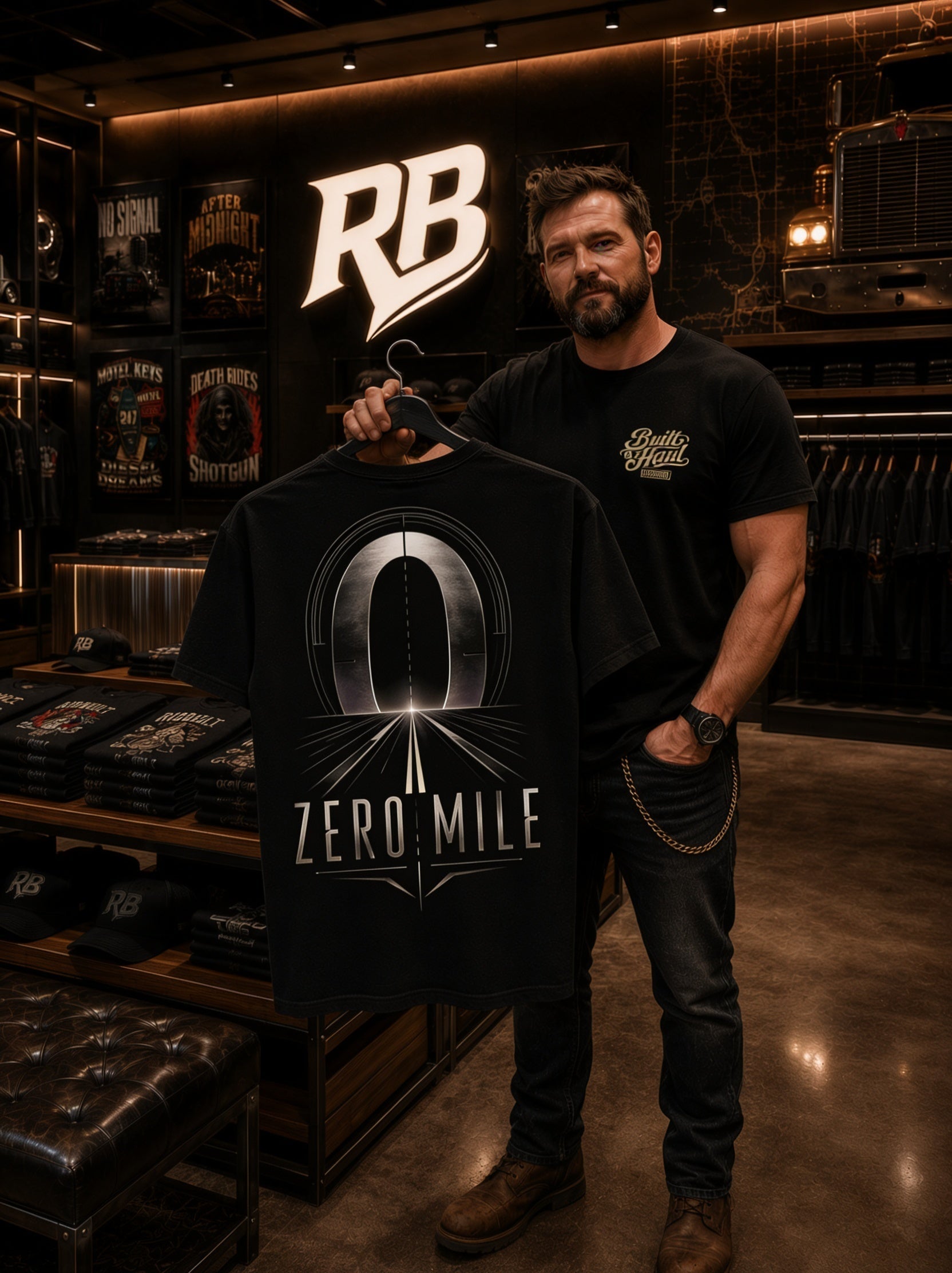 Zero Mile - Tee Front Back