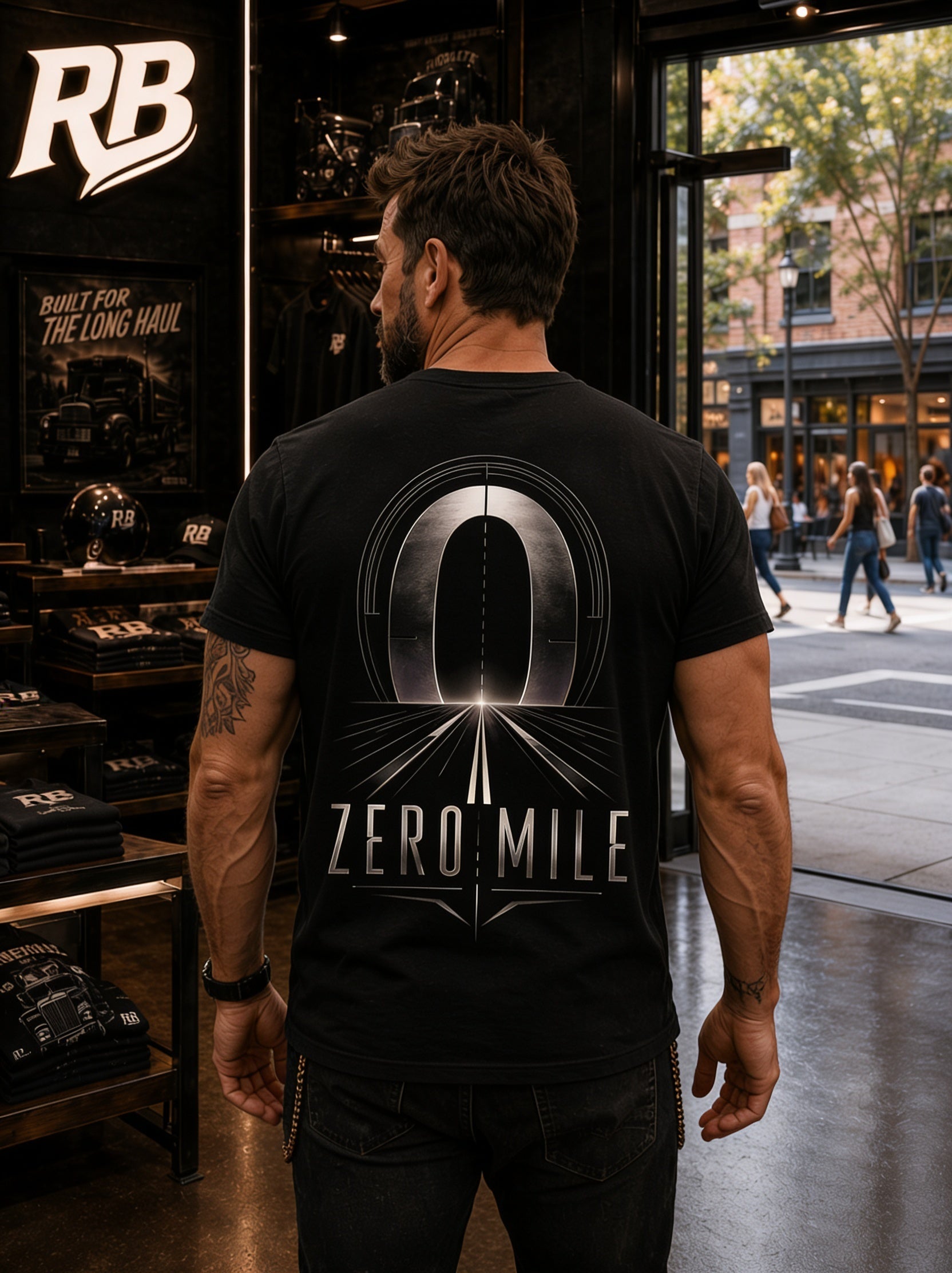 Zero Mile - Tee Front Back