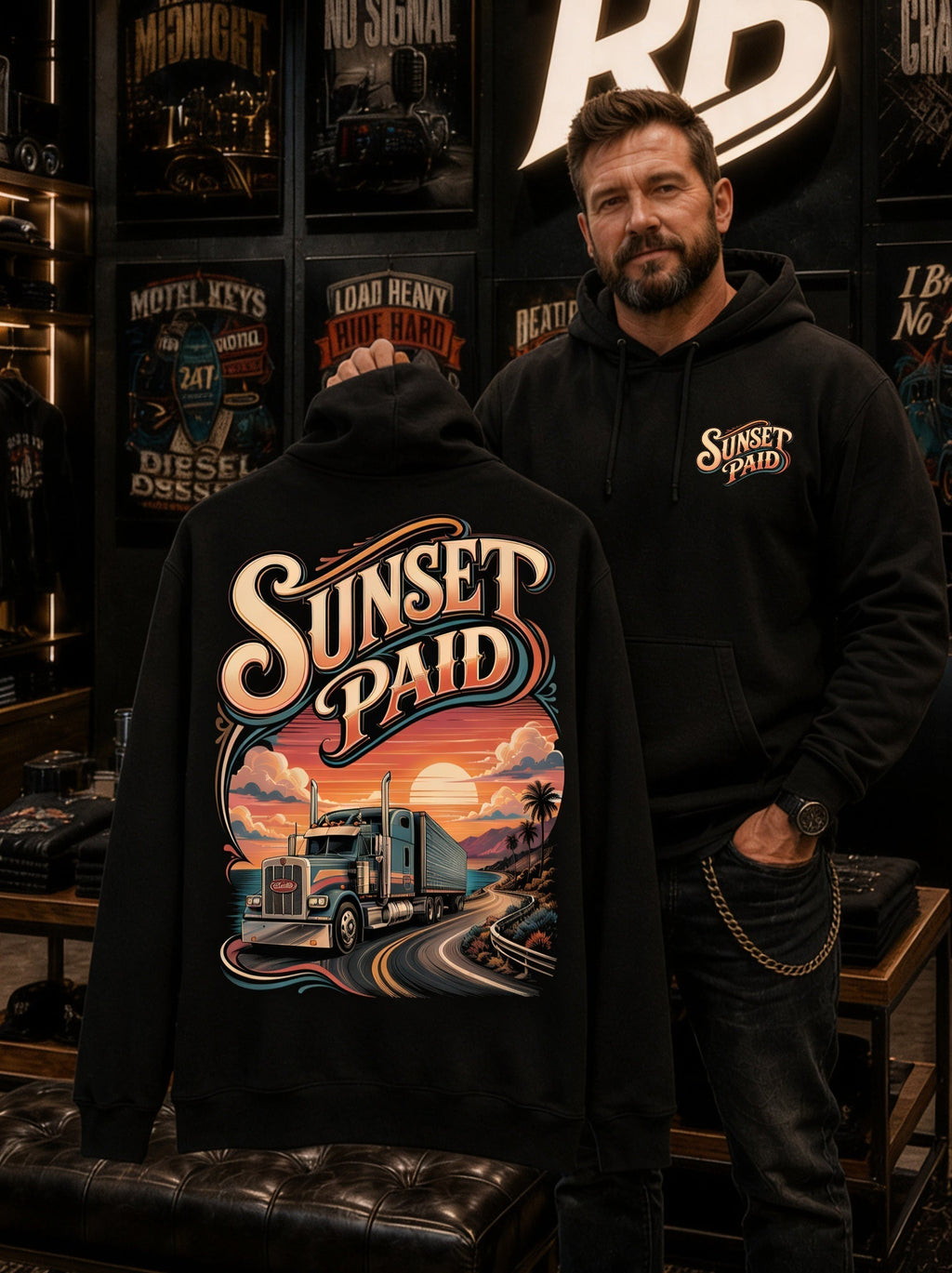 Sunset Paid - Hoodie