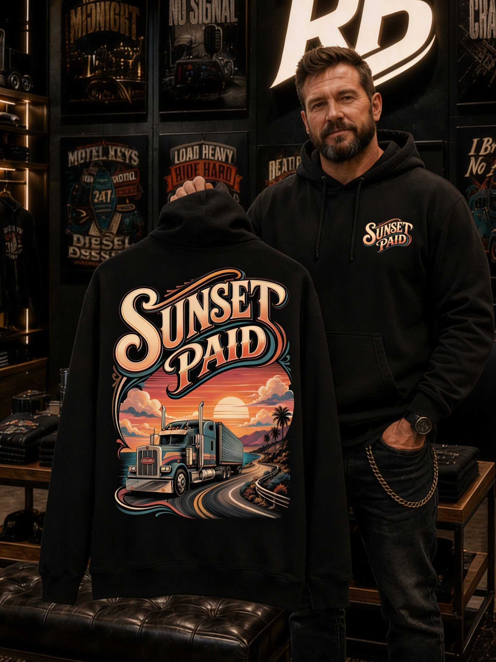 Sunset Paid - Hoodie