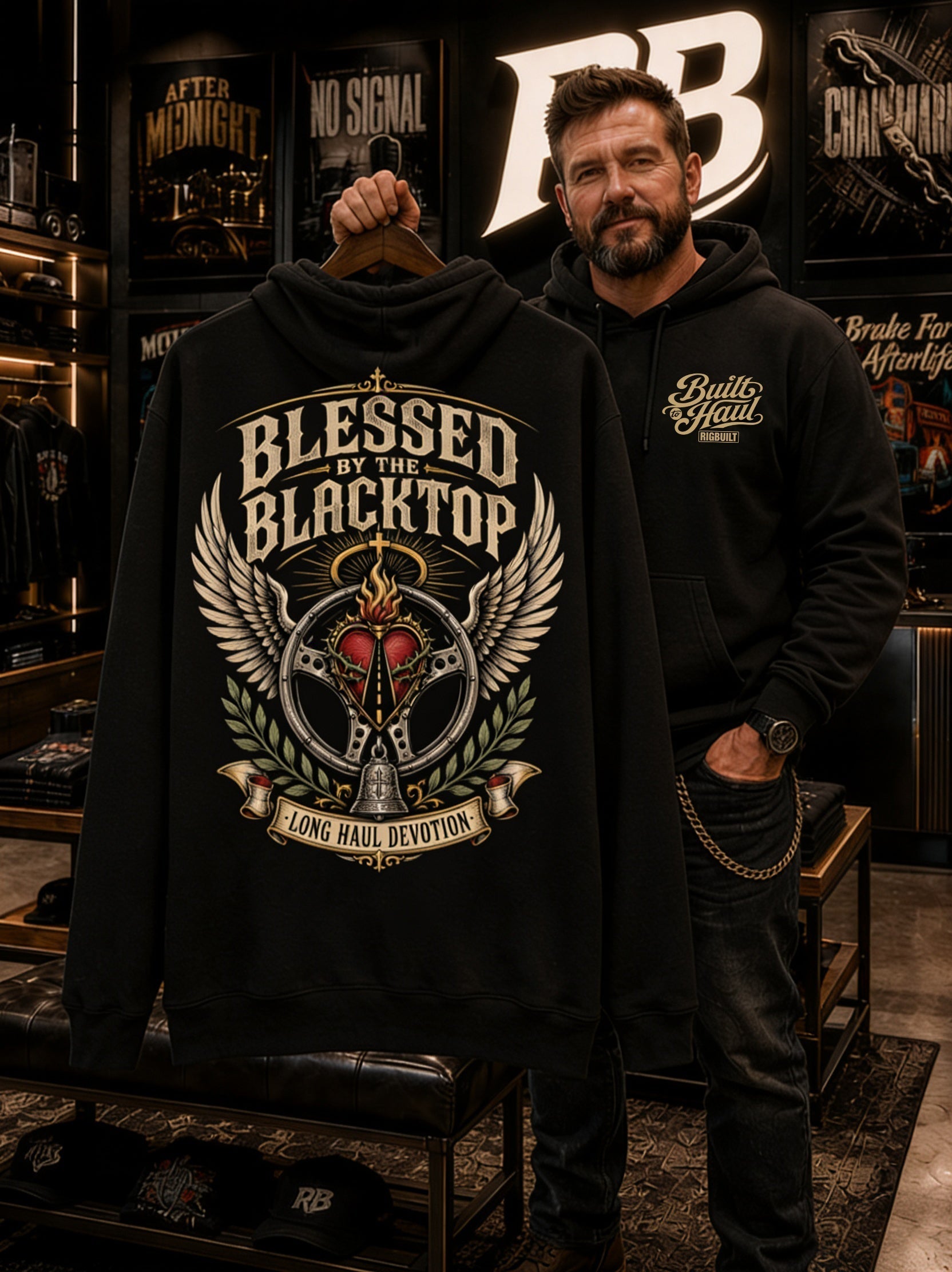 Blessed By The Blacktop - Hoodie
