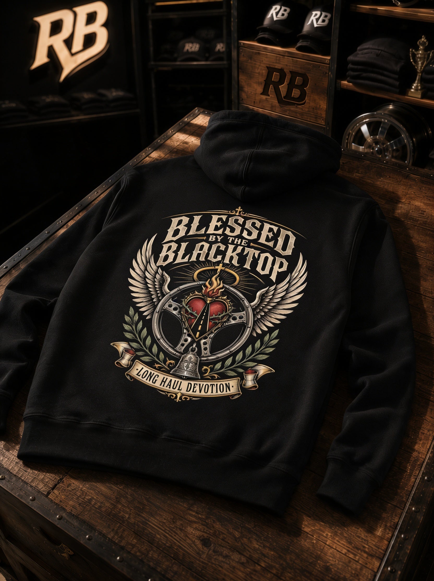 Blessed By The Blacktop - Hoodie