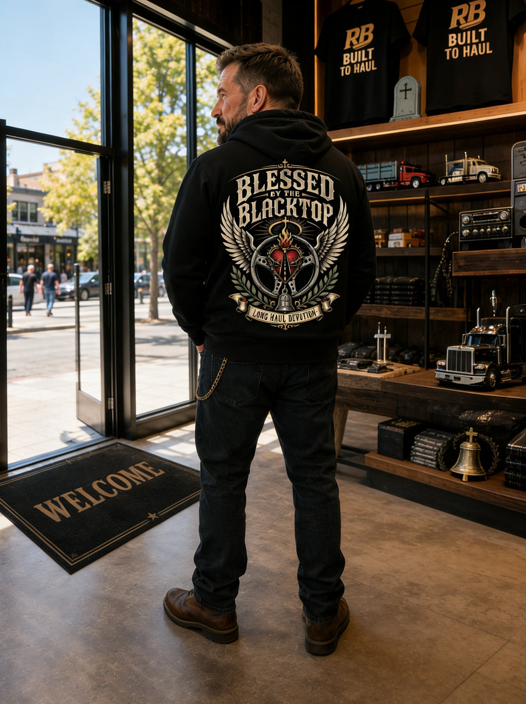 Blessed By The Blacktop - Hoodie
