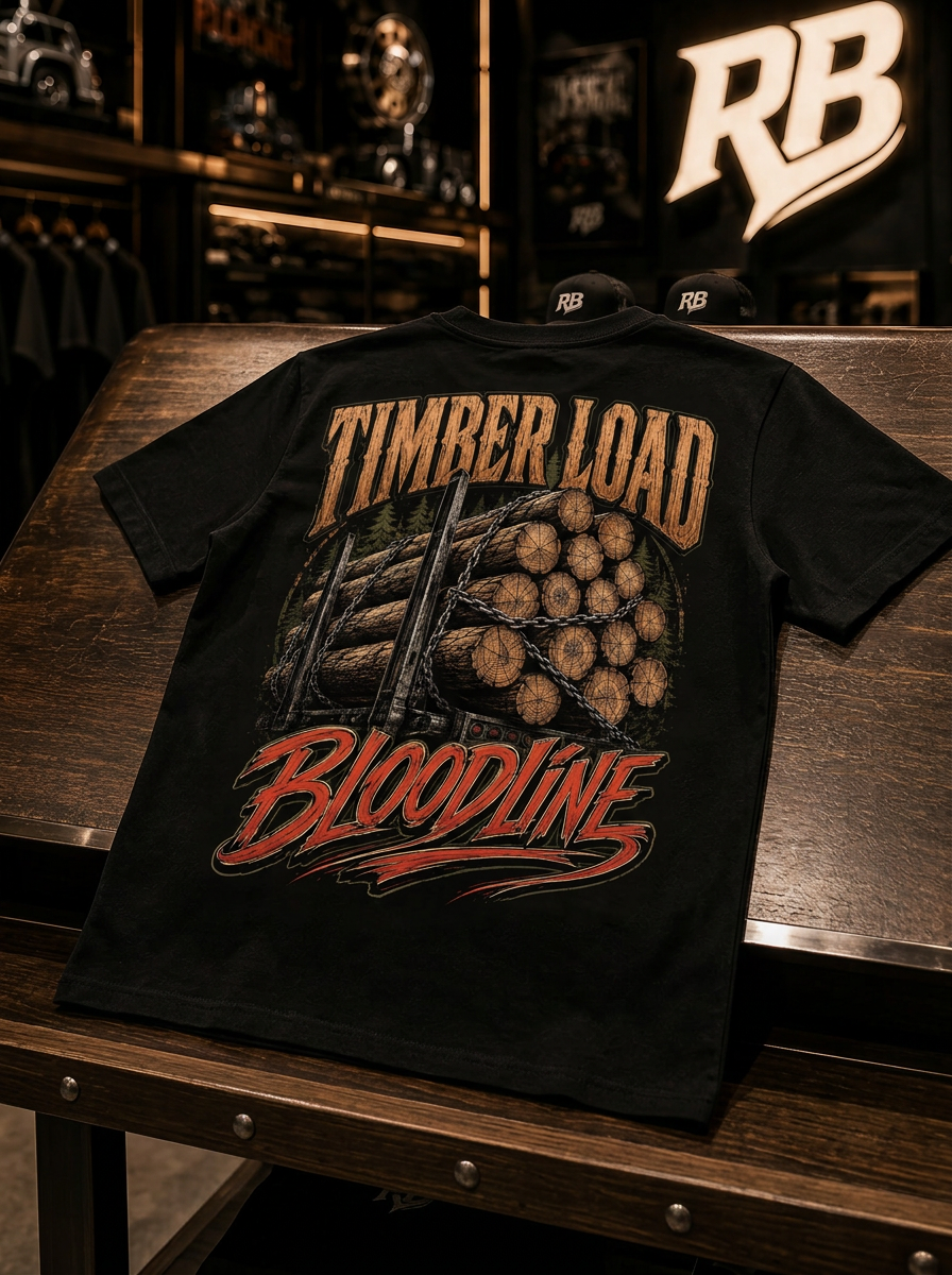 Timber Load Bloodline - Tee Front Back