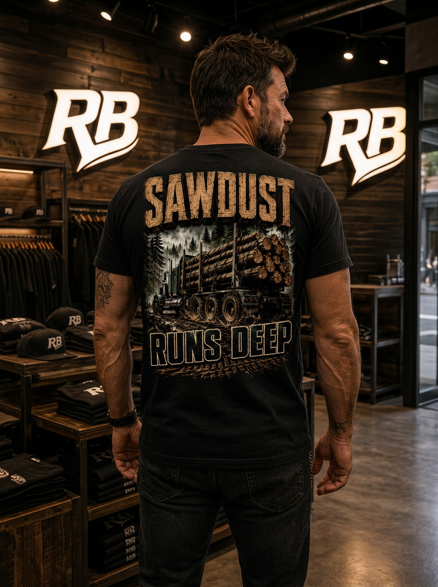 Sawdust Runs Deep - Tee Back