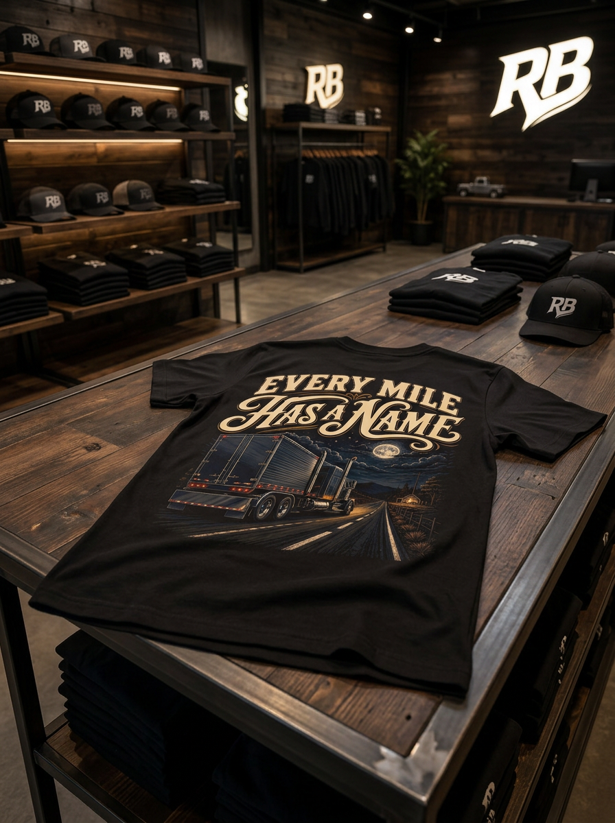 Every Mile Has A Name V2 – Tee Front Back