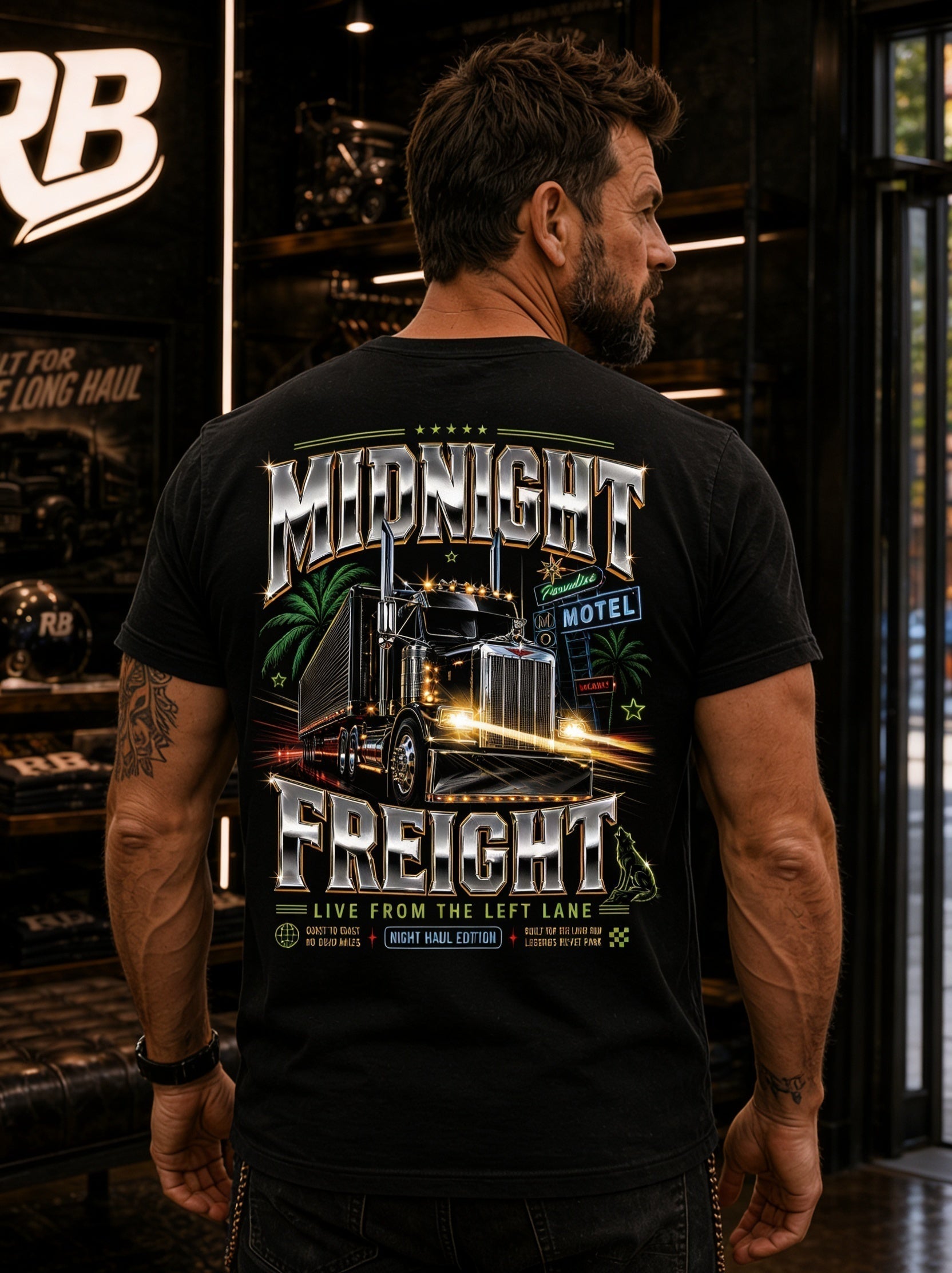 Midnight Freight – Tee Back