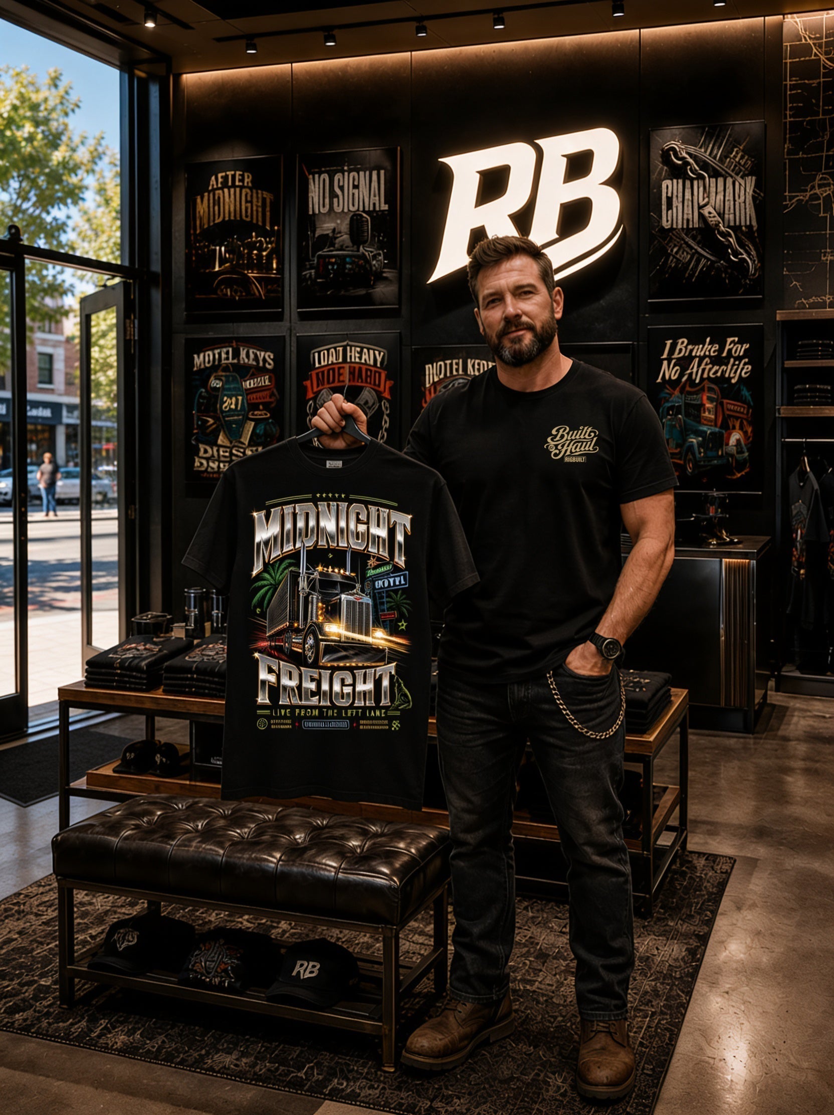 Midnight Freight – Tee Front