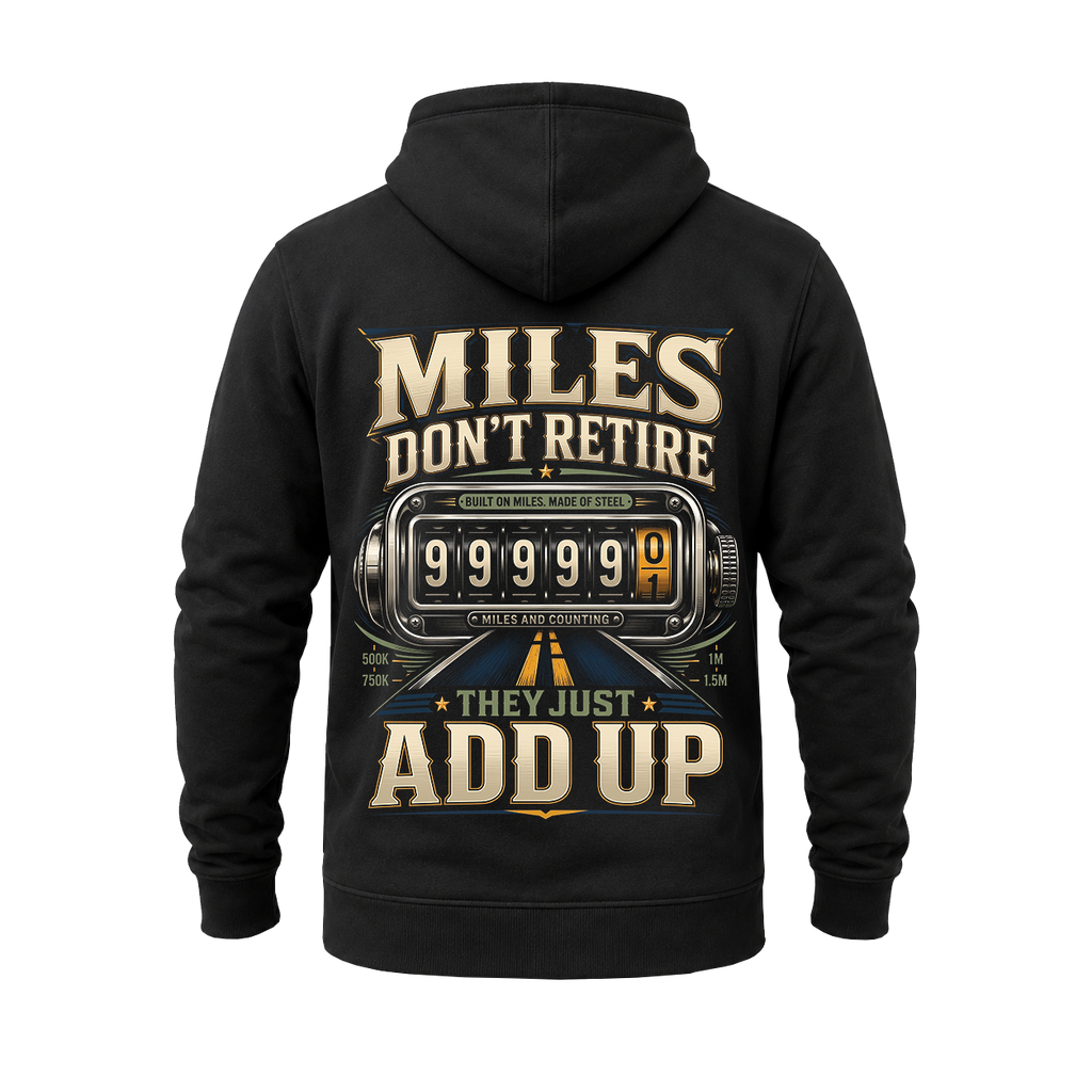 Miles Don’t Retire – Hoodie
