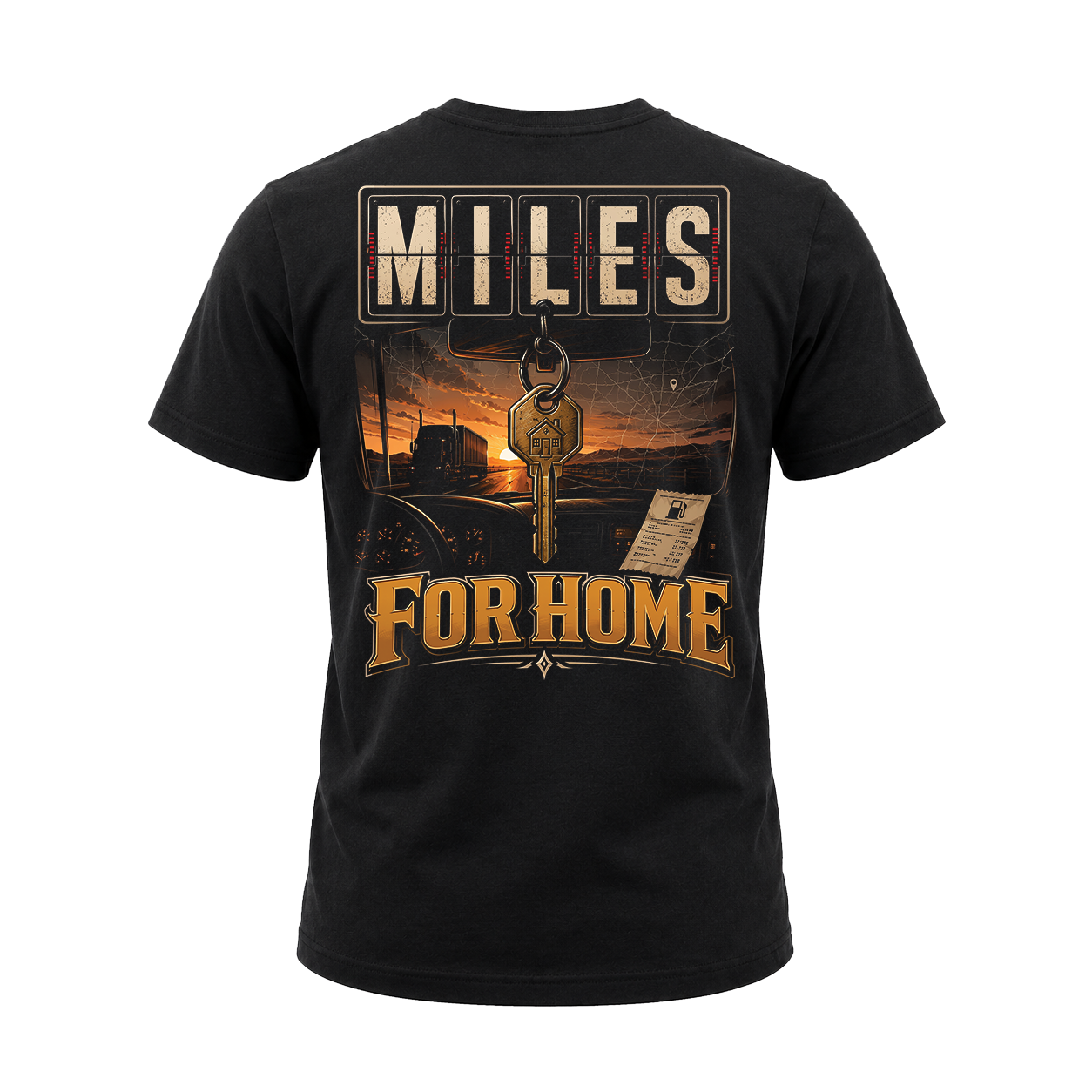 Miles For Home - Tee Back