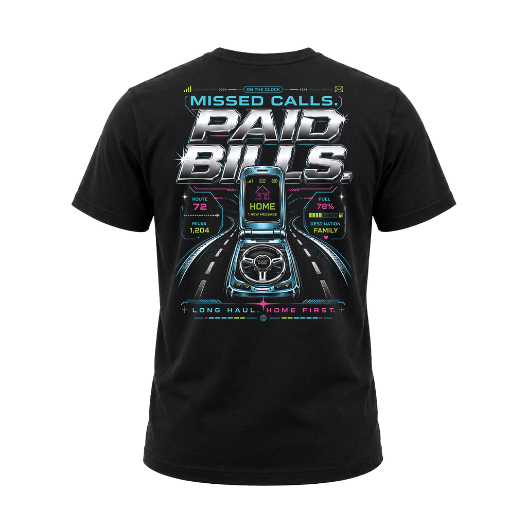 Missed Calls Paid Bills – Tee Back