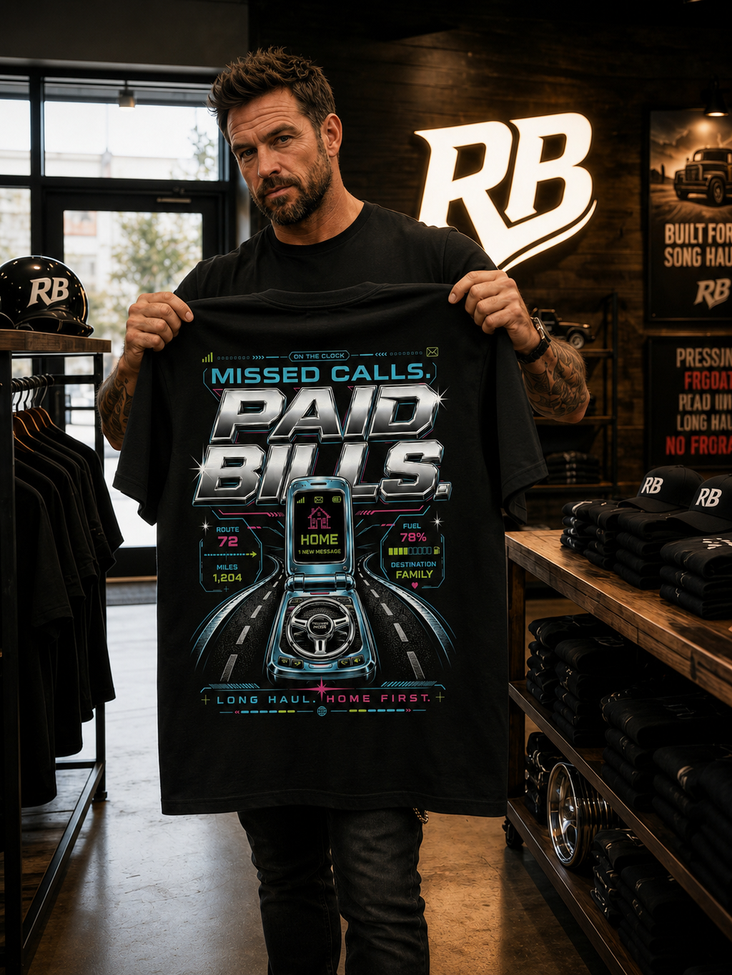 Missed Calls Paid Bills – Tee Back