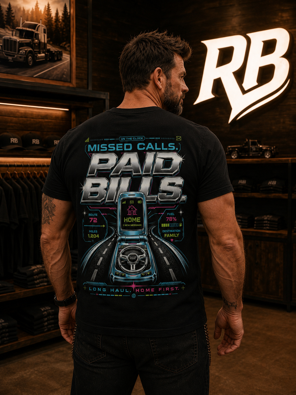 Missed Calls Paid Bills – Tee Back