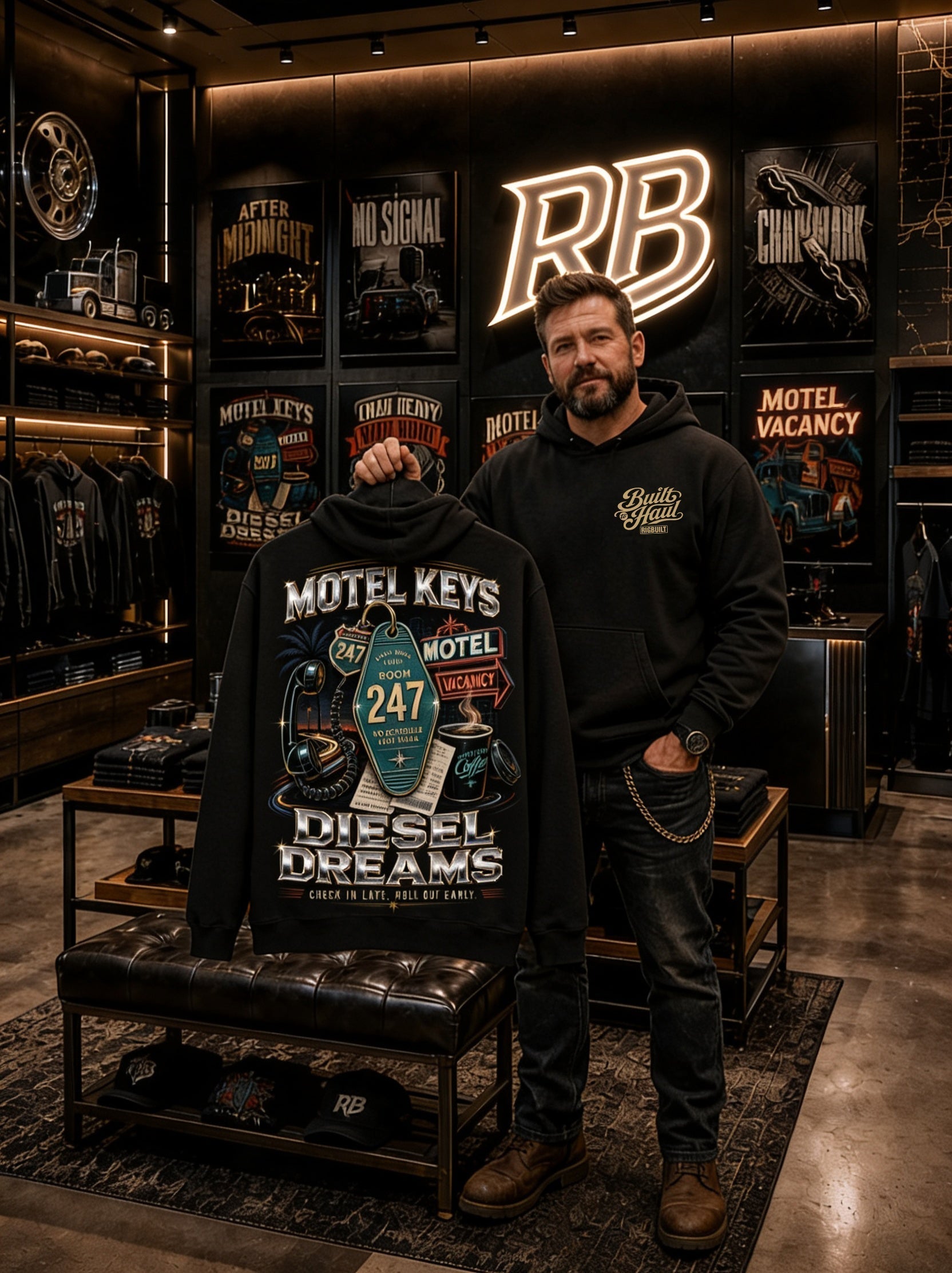 Motel Keys Diesel Dreams – Hoodie