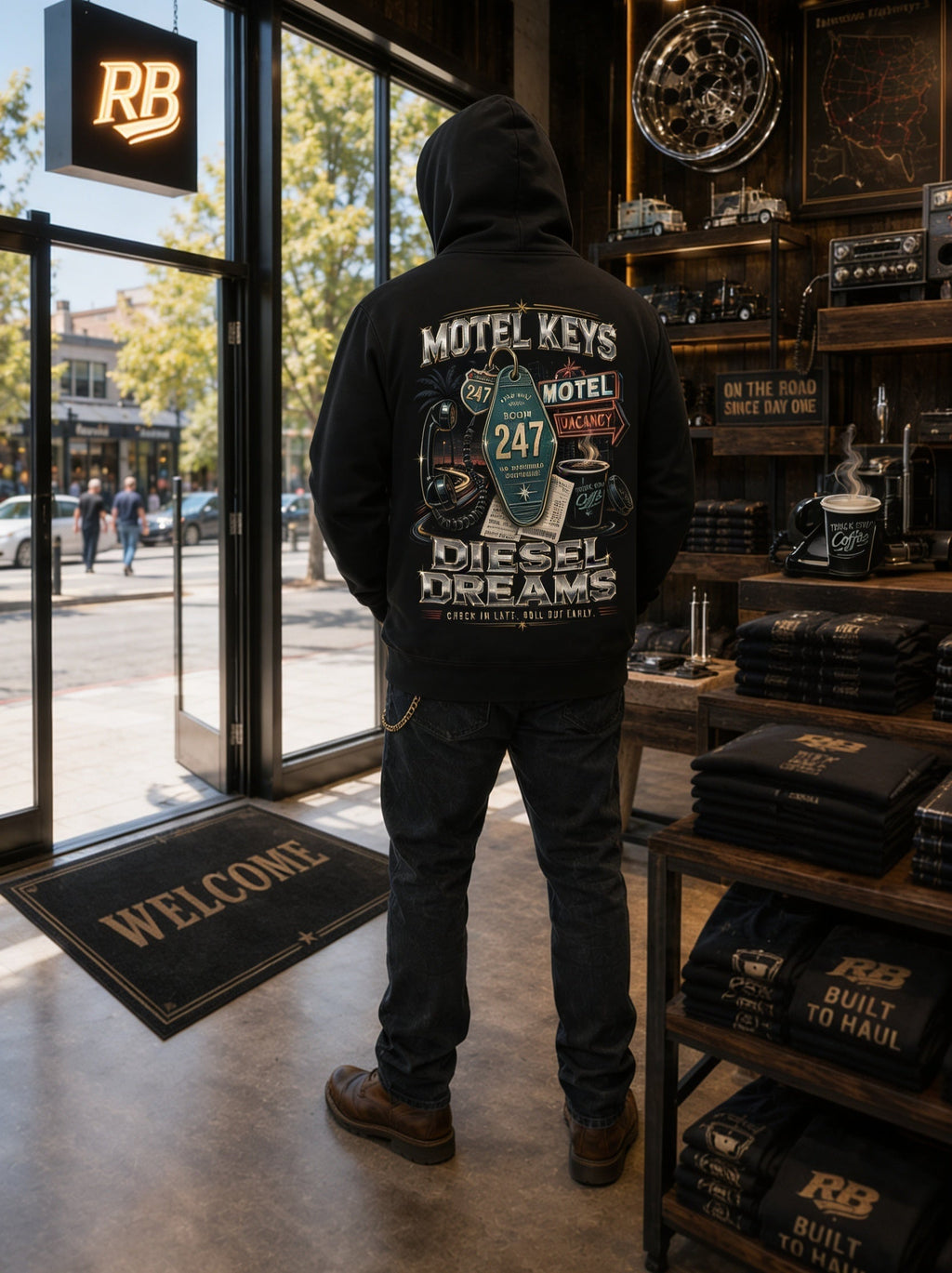 Motel Keys Diesel Dreams – Hoodie