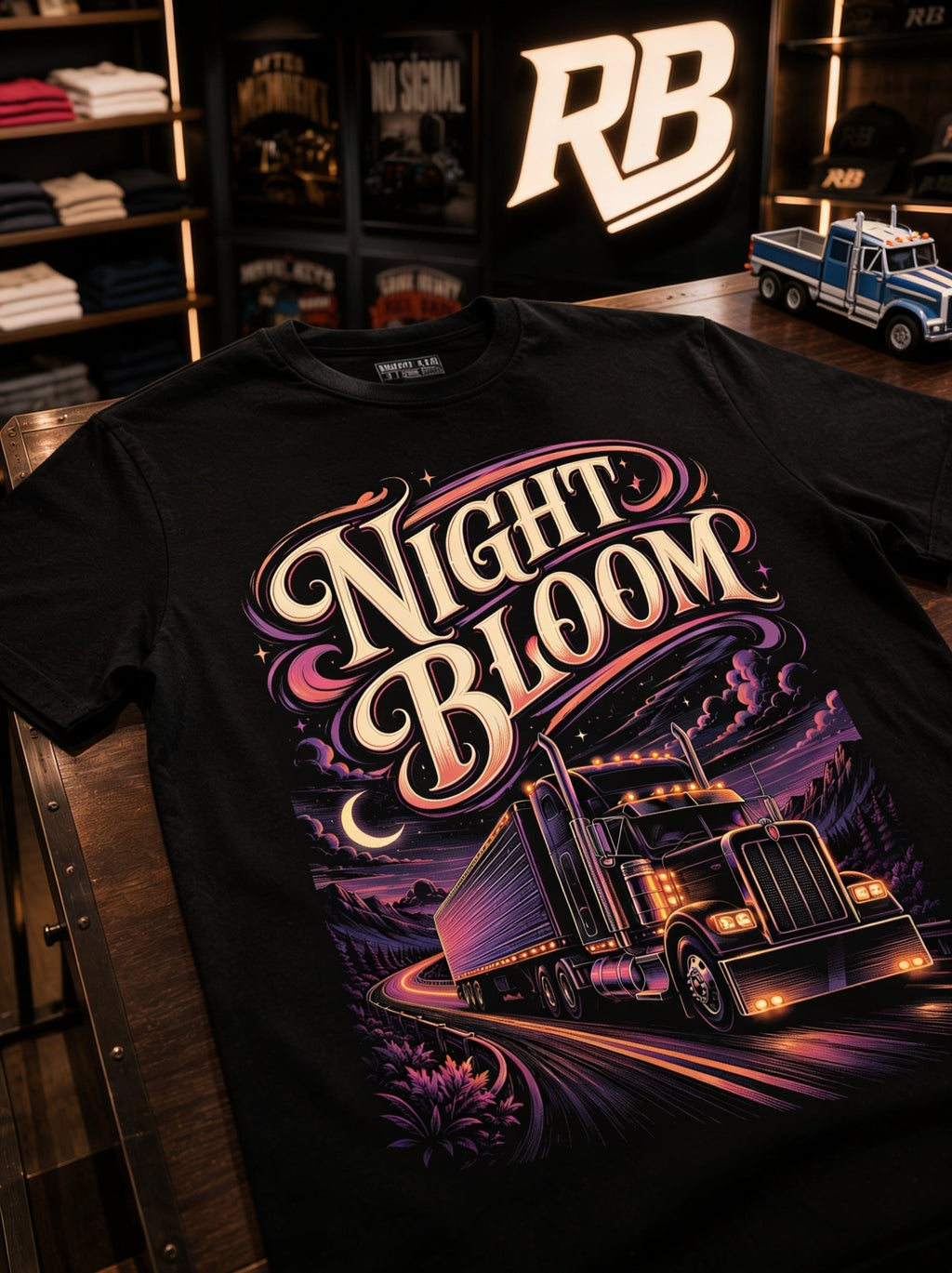 Night Bloom – Tee Front
