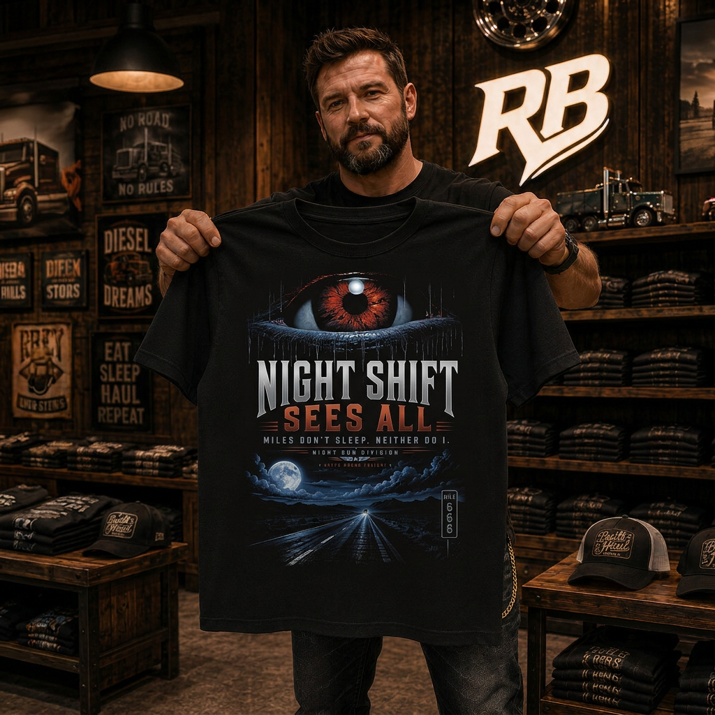 Night Shift Sees All – Tee Front