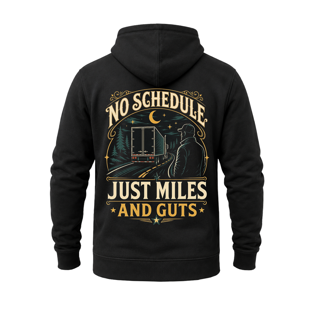 No Schedule Just Miles – Hoodie