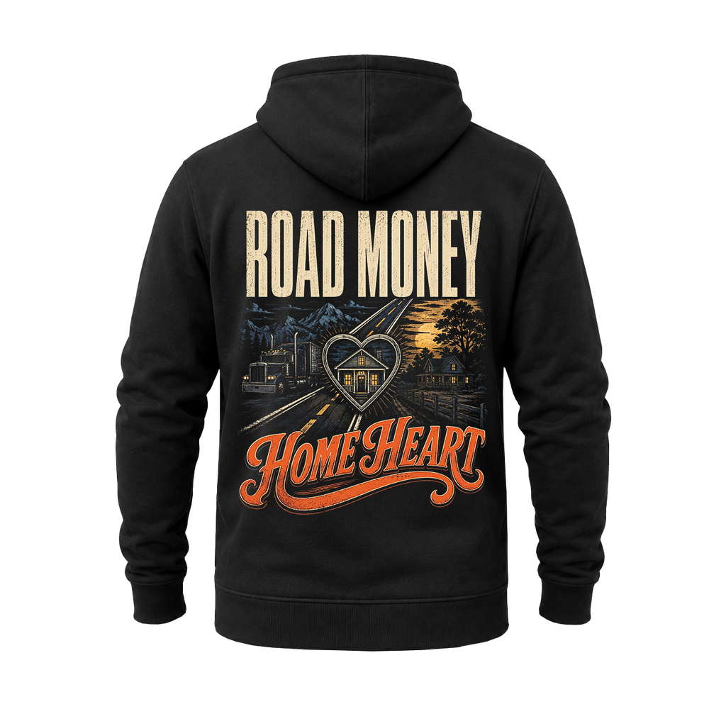 Road Money Home Heart - Hoodie