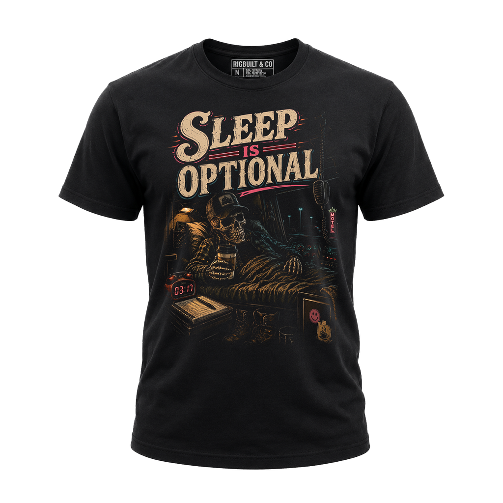 Sleep Is Optional - Tee Front