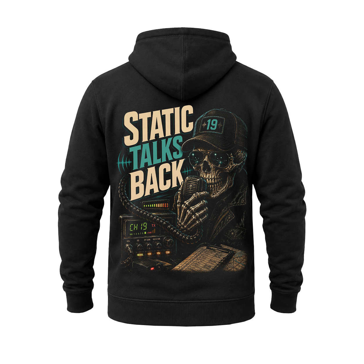 Static Talks Back - Hoodie