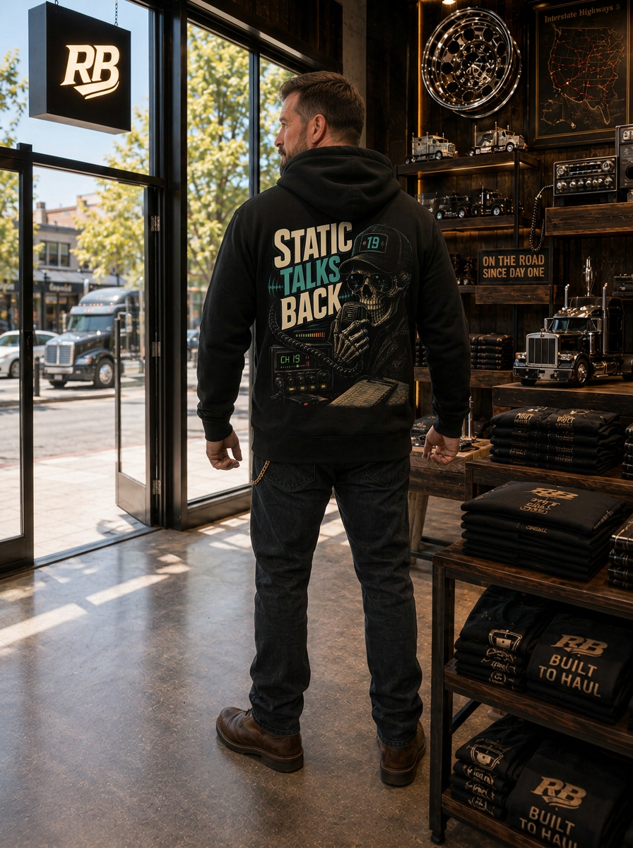 Static Talks Back - Hoodie