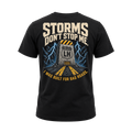 Storms Don’t Stop Me – Tee Front Back