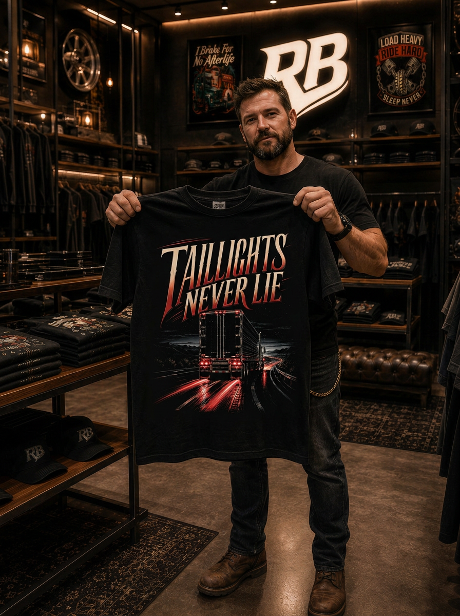 Taillights Never Lie - Tee Front