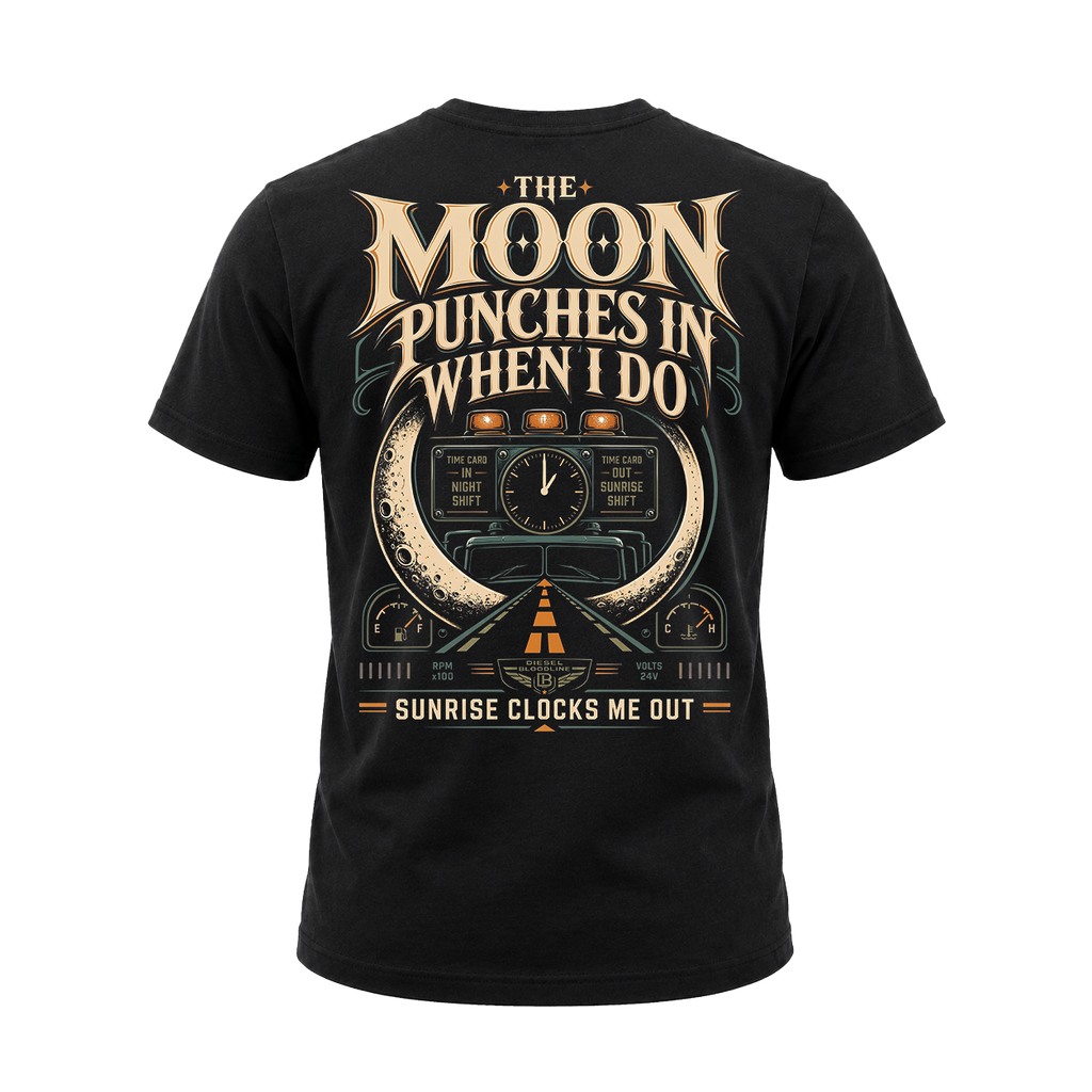 The Moon Punches In When I Do – Tee Front Back