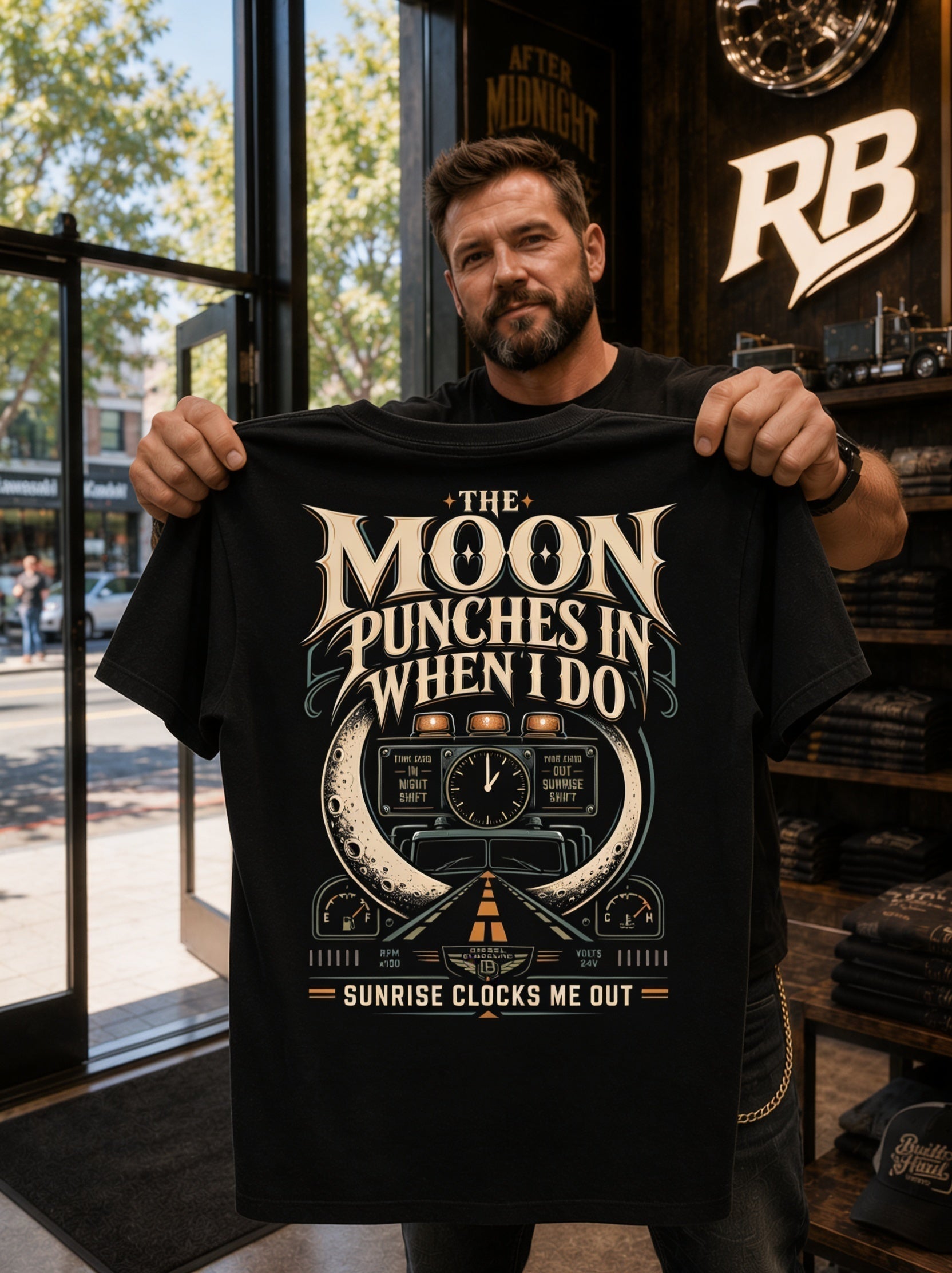 The Moon Punches In When I Do – Tee Back