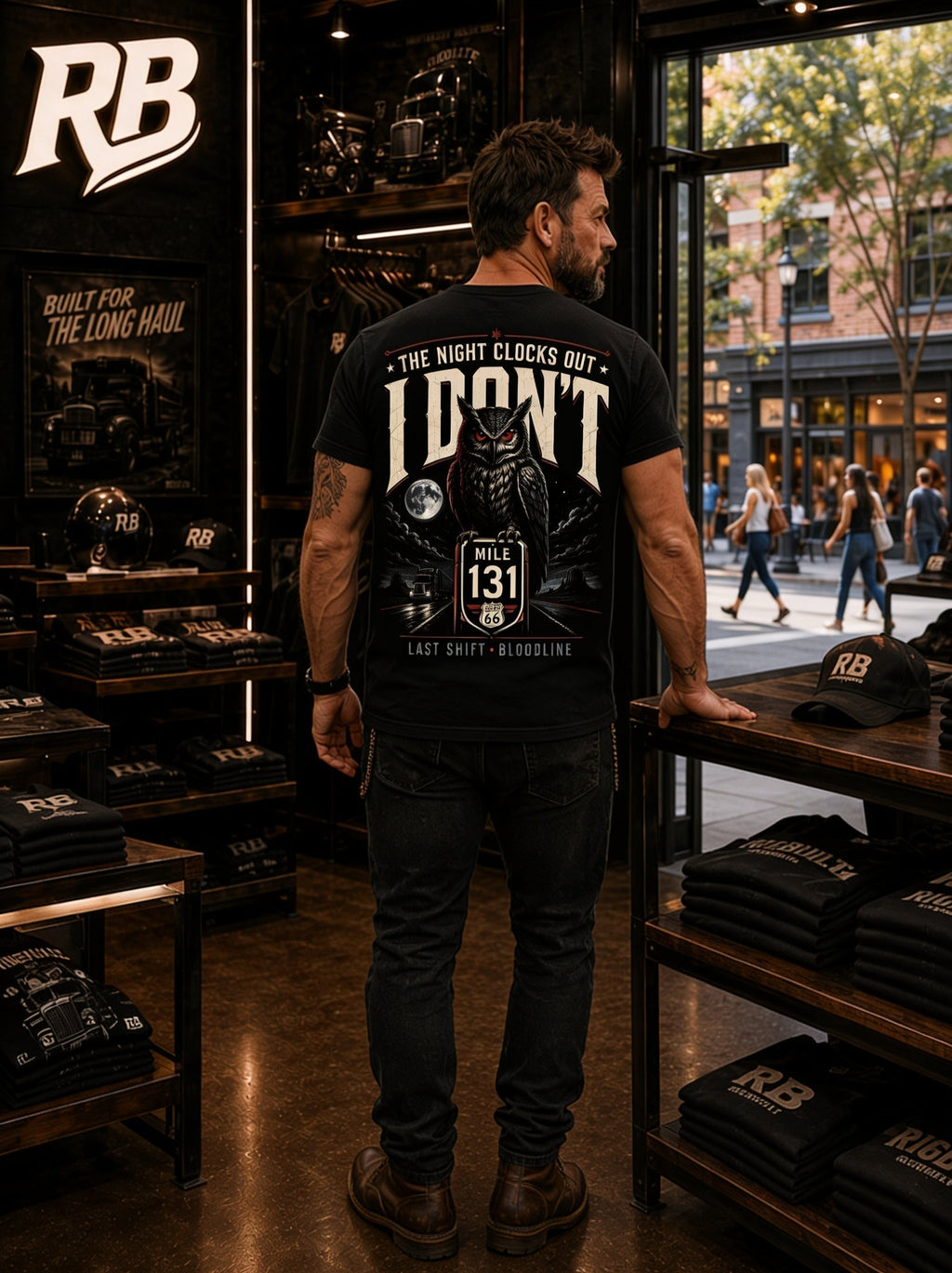 The Night Clocks Out I Don’t – Tee Front Back