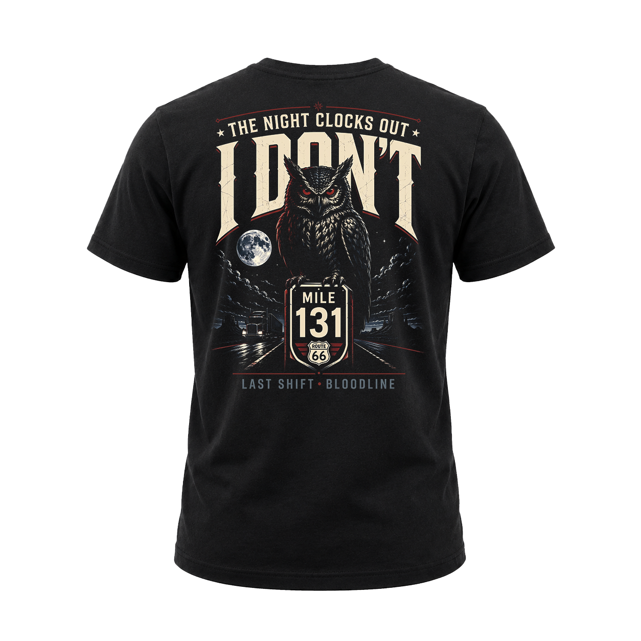 The Night Clocks Out I Don’t – Tee Back
