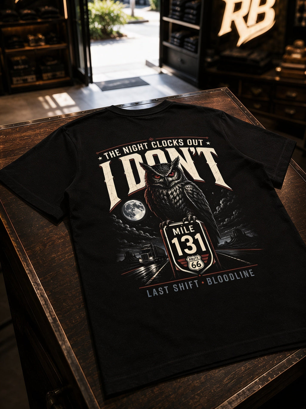 The Night Clocks Out I Don’t – Tee Back