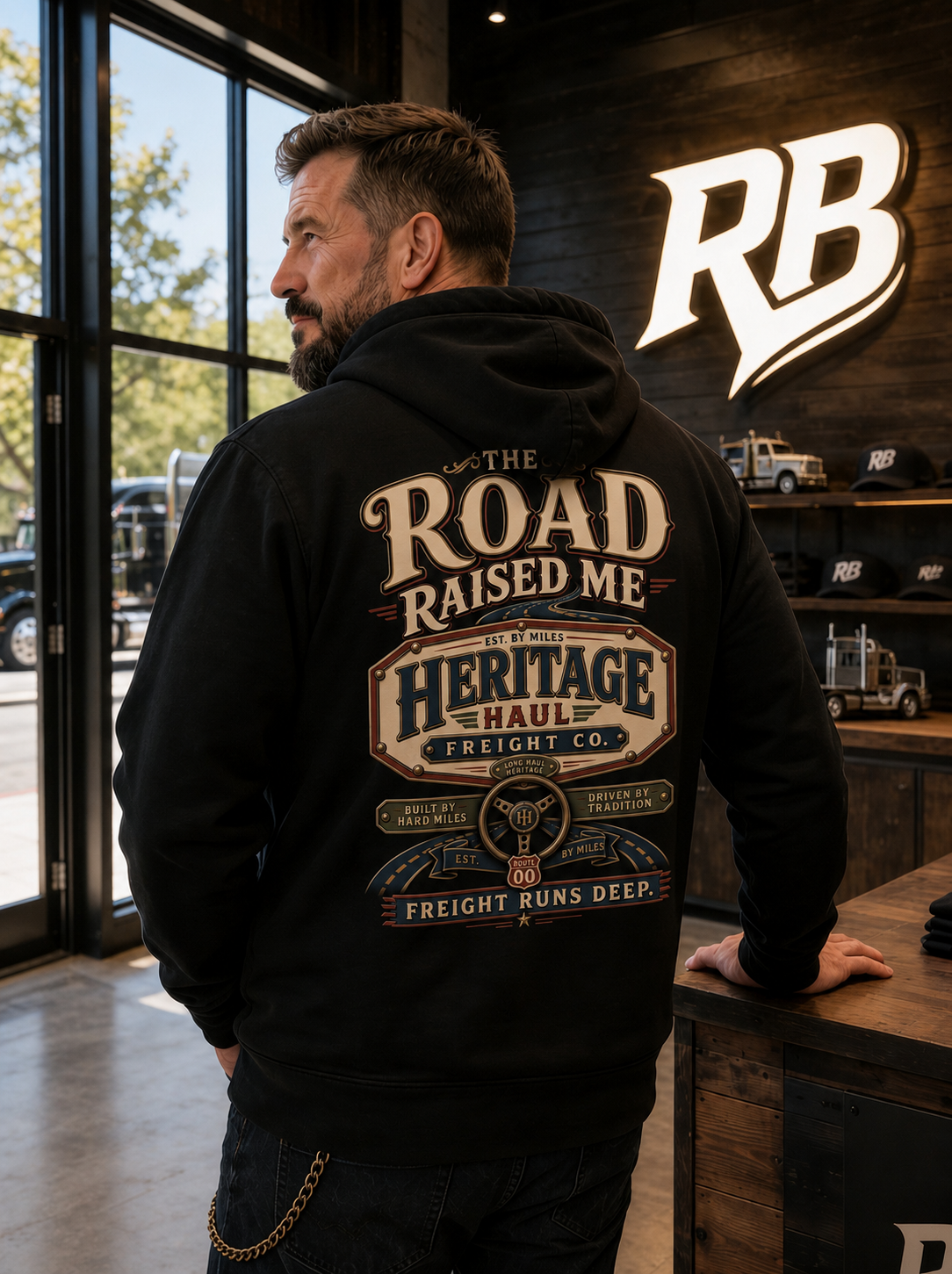 The Road Raised Me – Hoodie