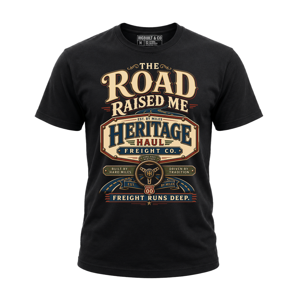 The Road Raised Me – Tee Front
