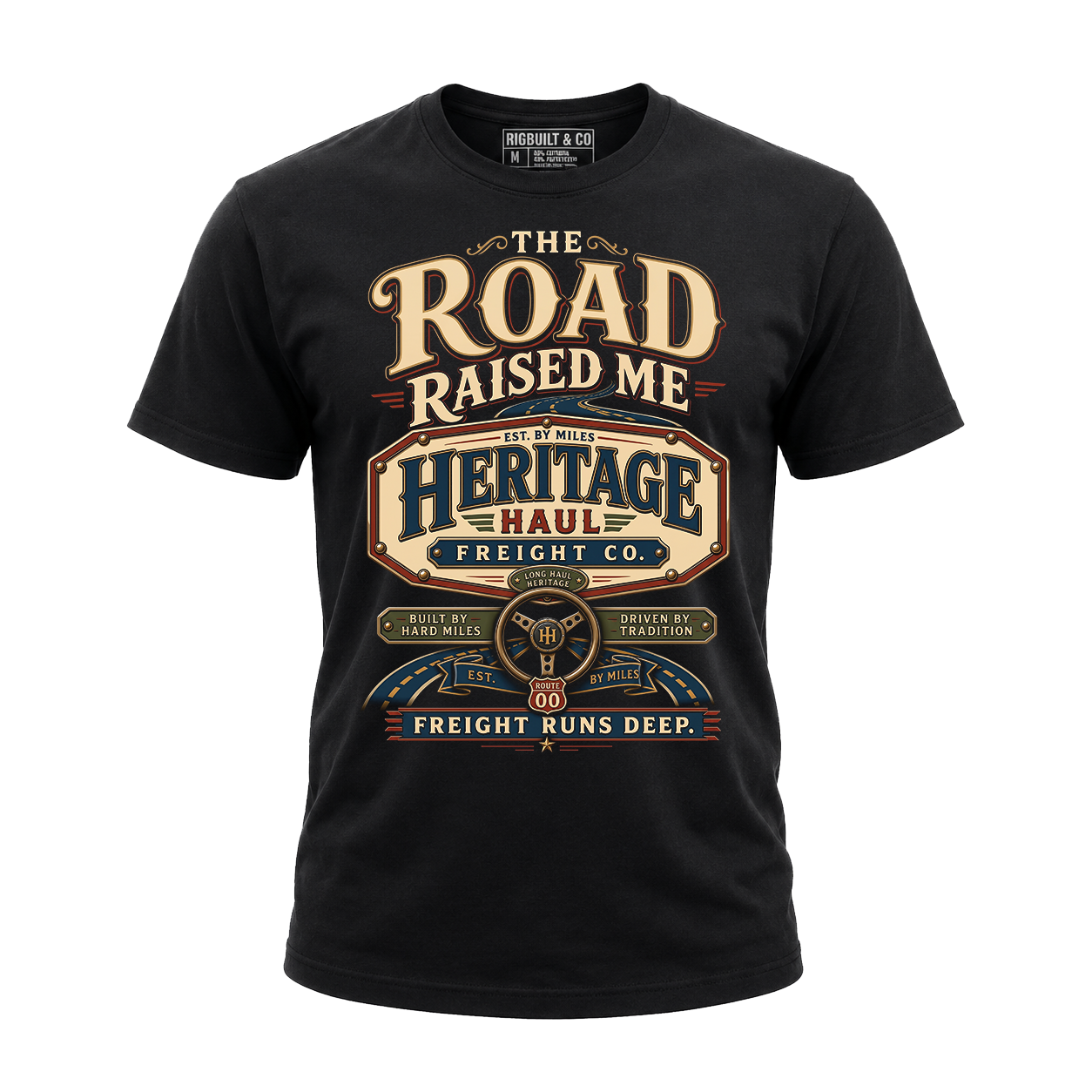 The Road Raised Me – Tee Front