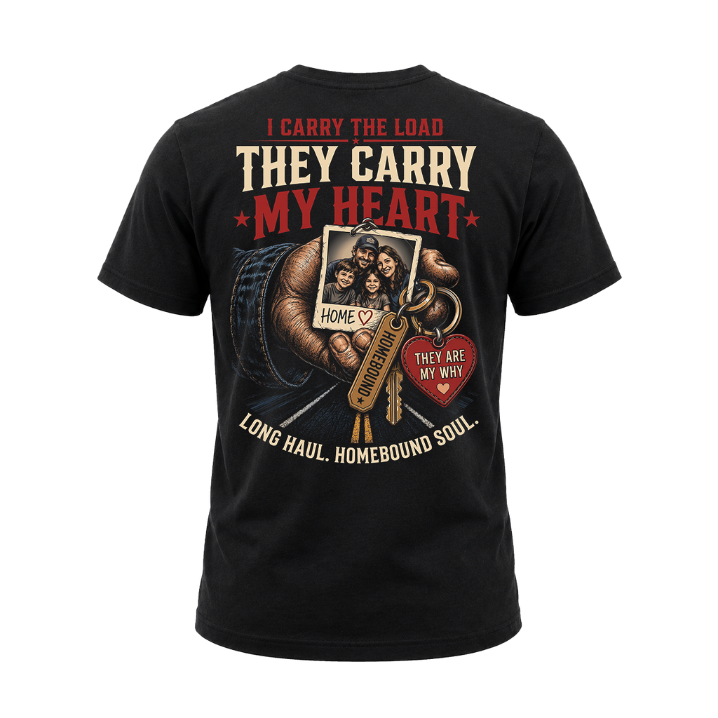 They Carry My Heart - Tee Back
